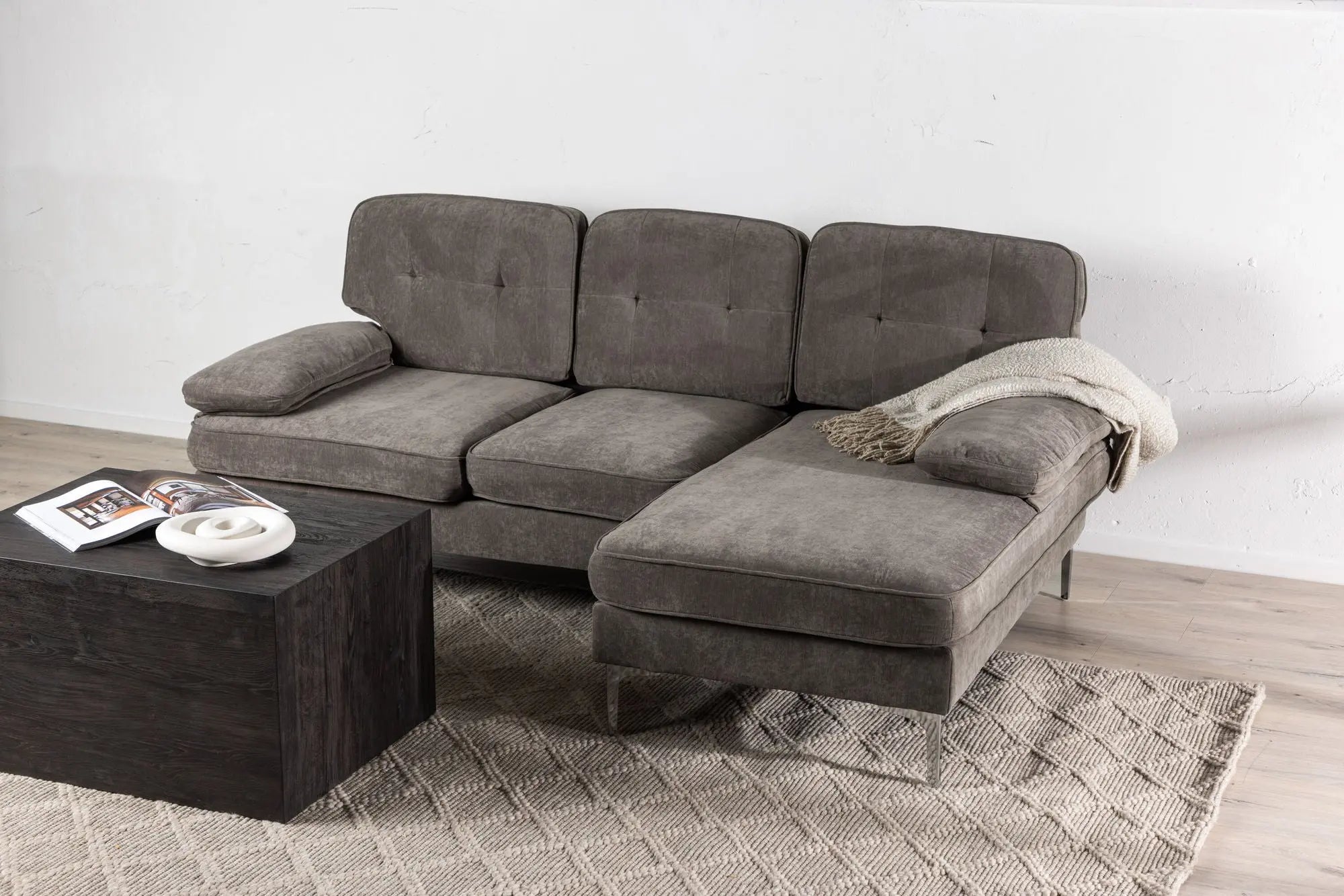 Canapé Remis - 241|118 x 85 - Polyester