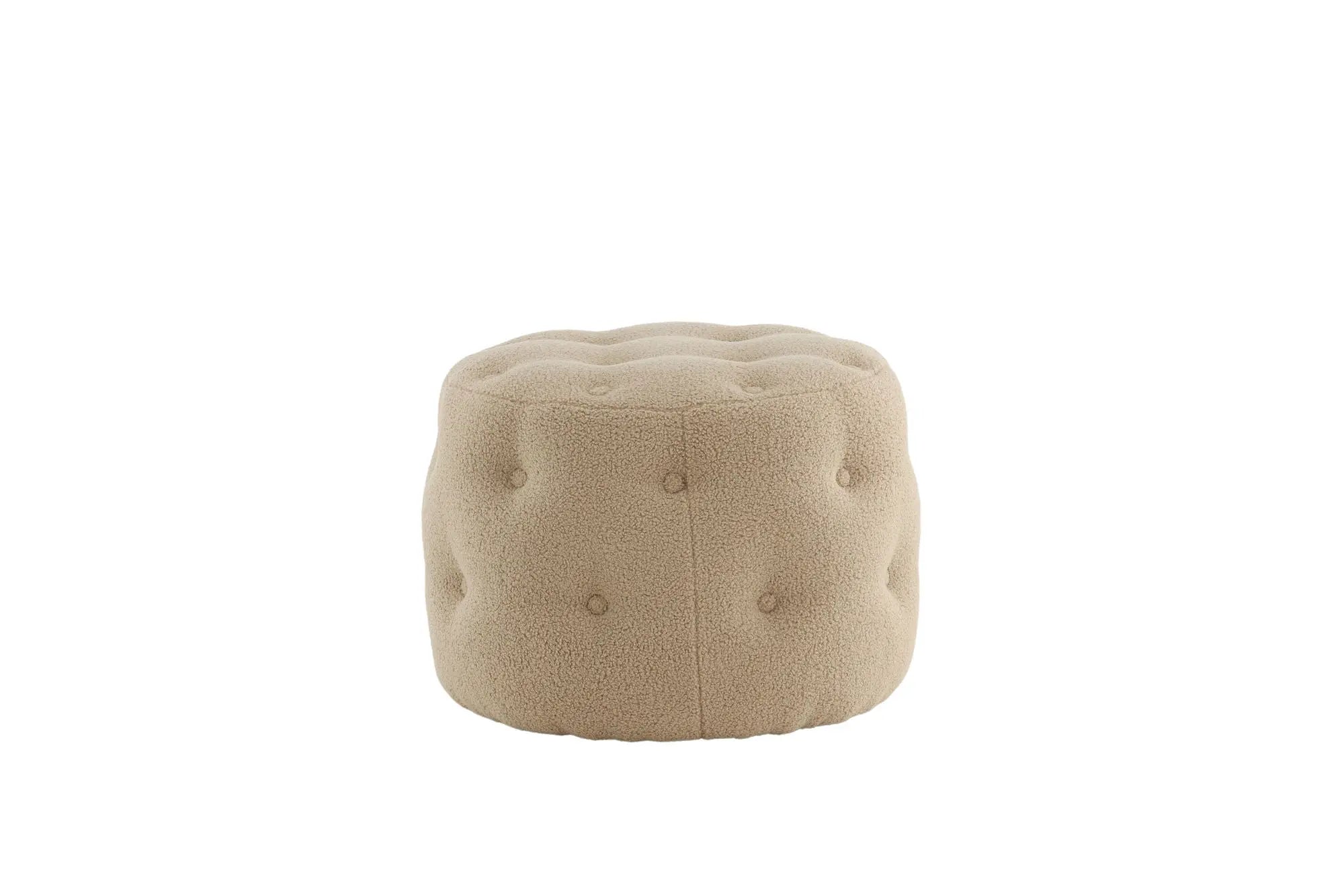 Pouf Benjamin - ø55 - Nounours en polyester