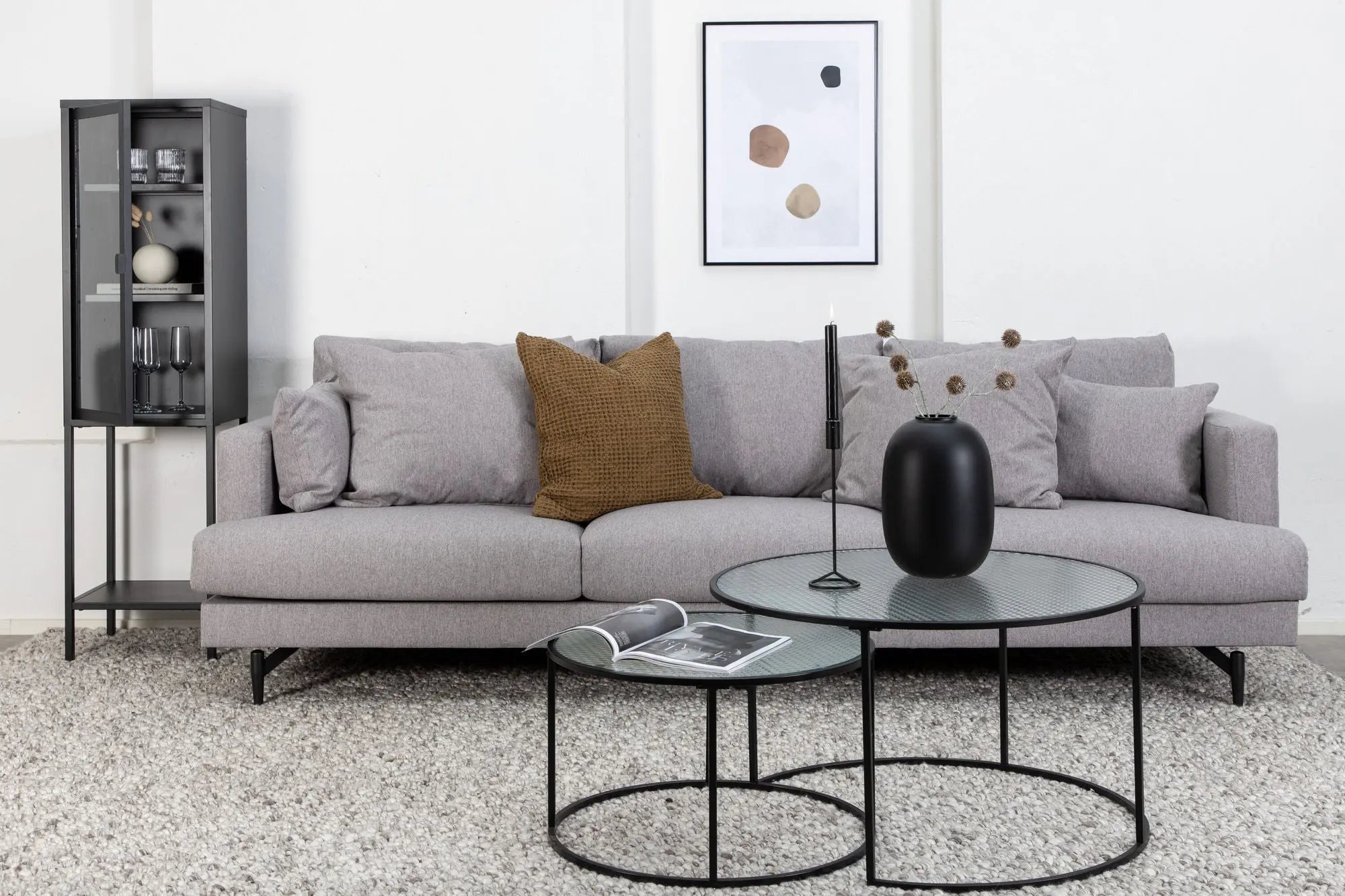 Canapé Sofia - 260 x 88 - Polyester