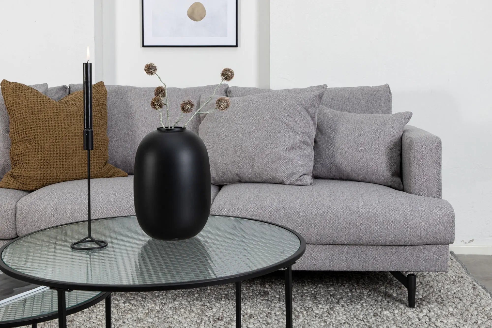 Canapé Sofia - 260 x 88 - Polyester