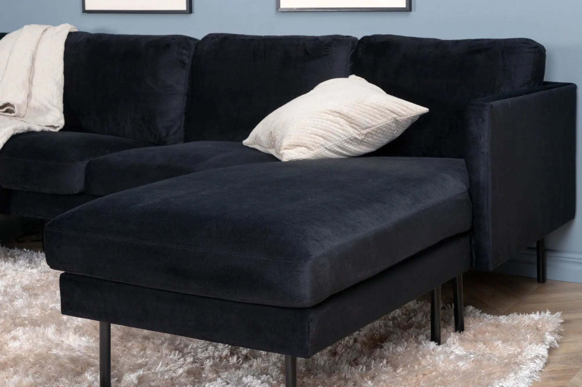 Canapé Zoom - 260 x 154 - Polyester Velvet