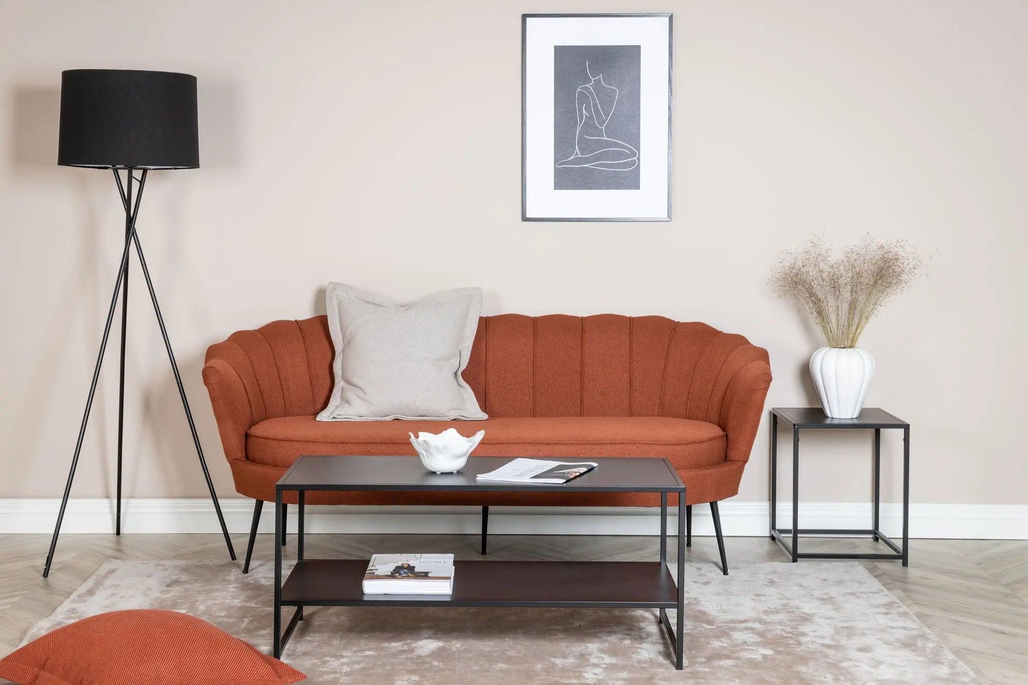 Canapé 3 places Calais - 180 x 78 - Polyester
