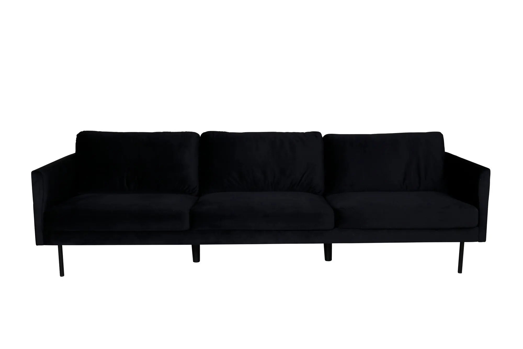 Canapé 3 places Zoom - 260 x 80 - Polyester Velvet