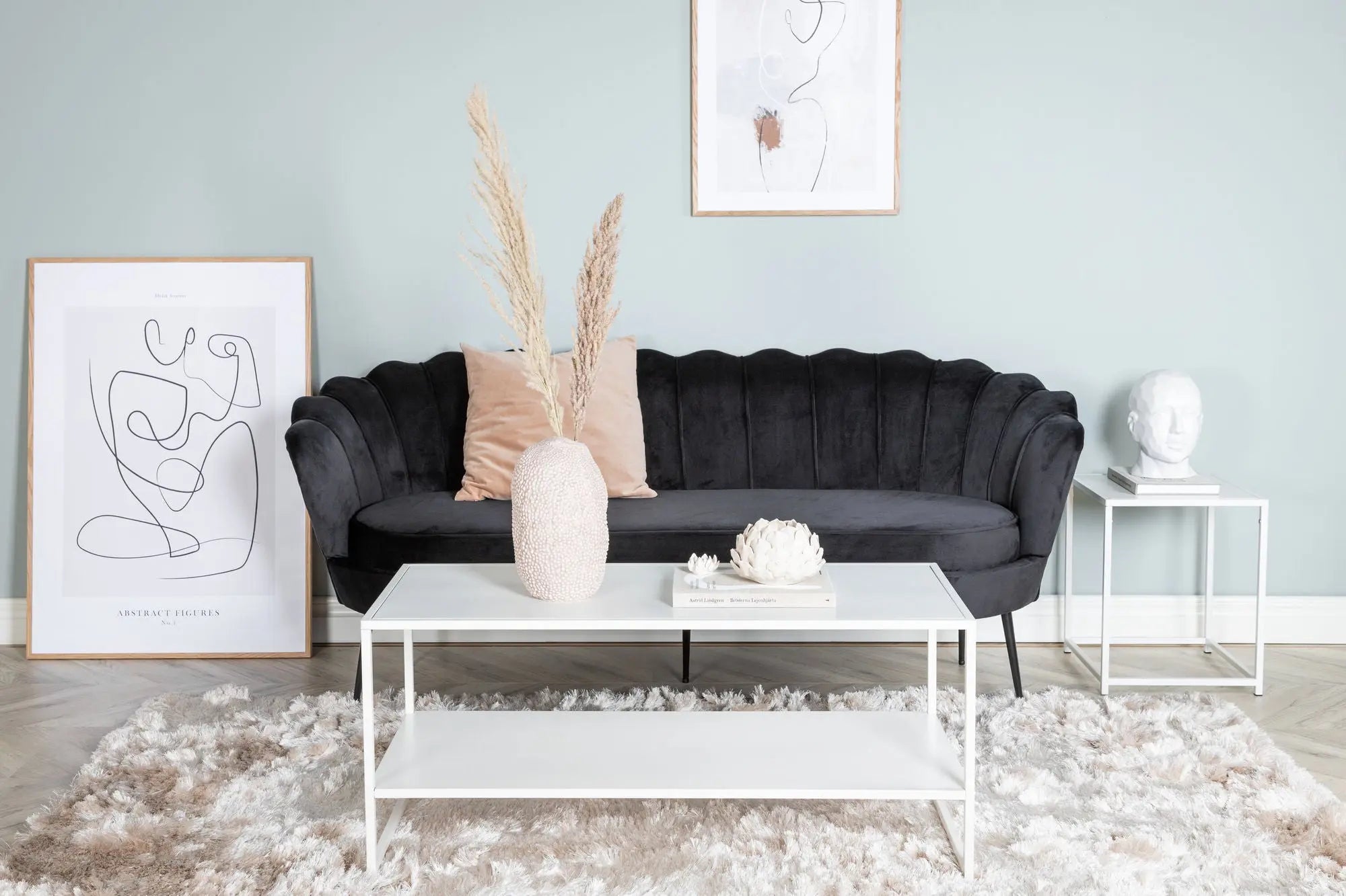 Canapé 3 places Calais - 180 x 78 - Polyester Velvet