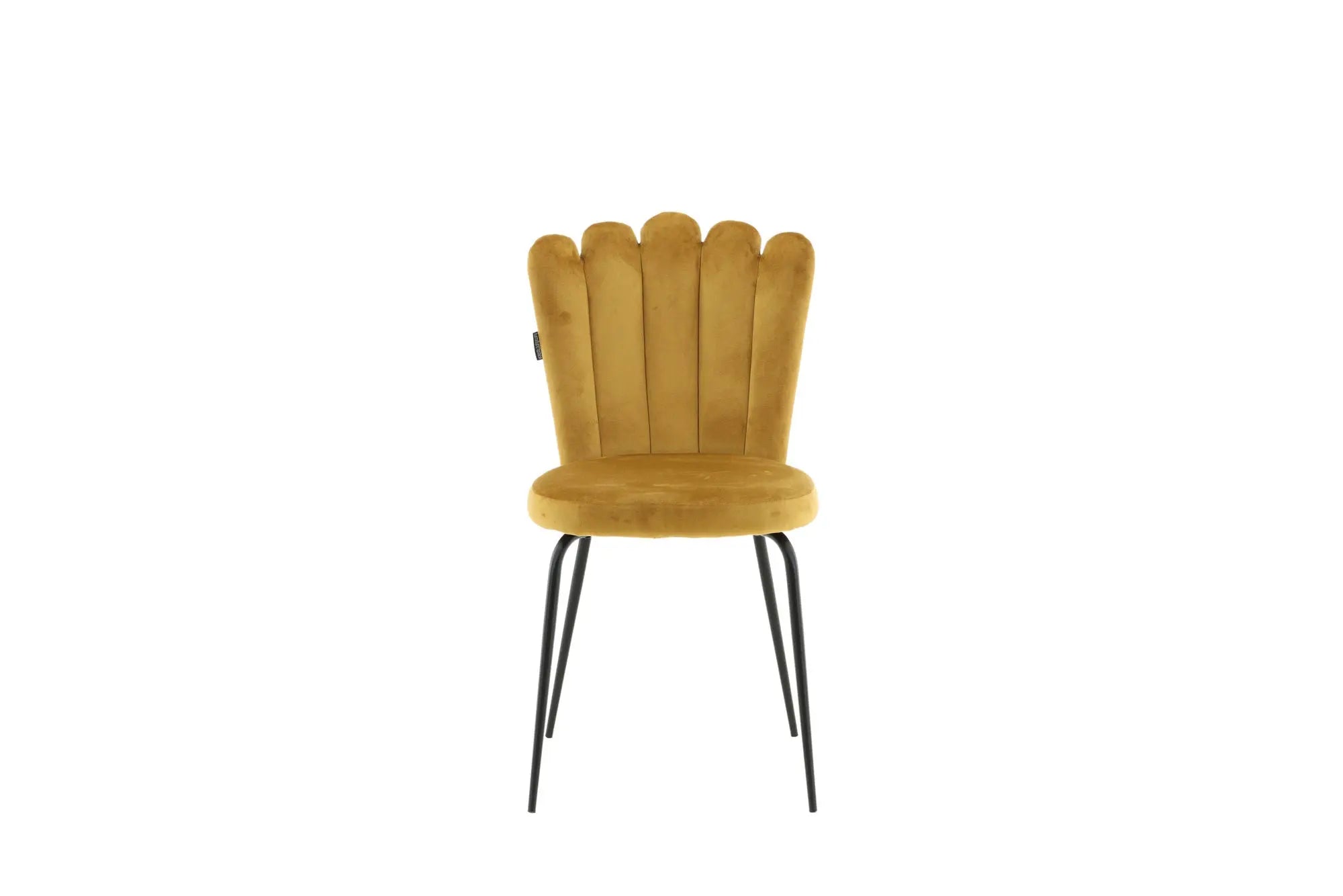 Lot de 2 chaises de salle à manger Limhamn - 54 x 44,5 x 82,5 - Polyester Velvet