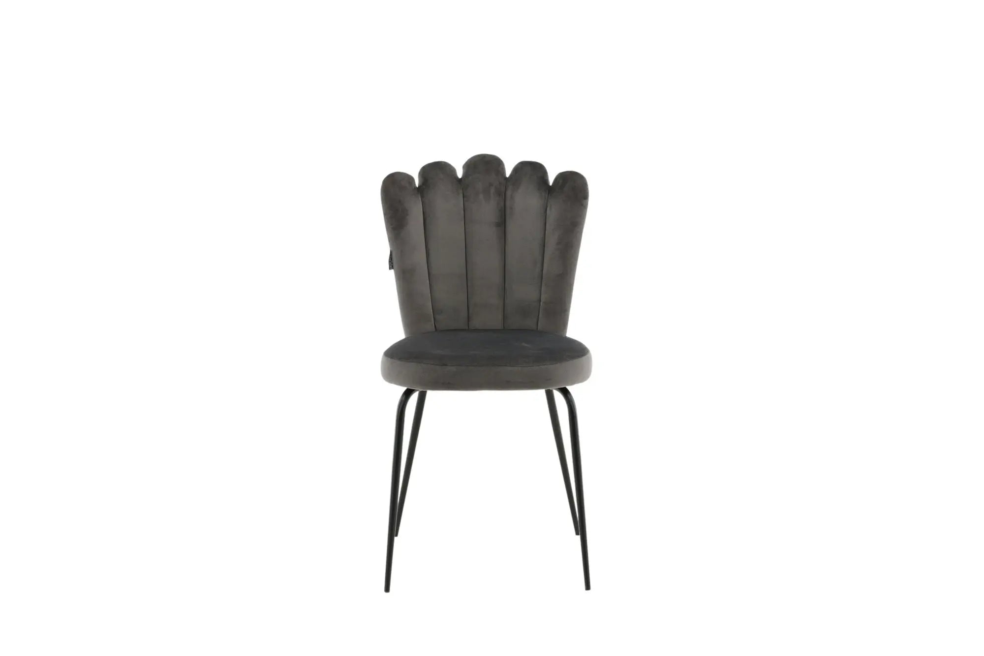Lot de 2 chaises de salle à manger Limhamn - 54 x 44,5 x 82,5 - Polyester Velvet