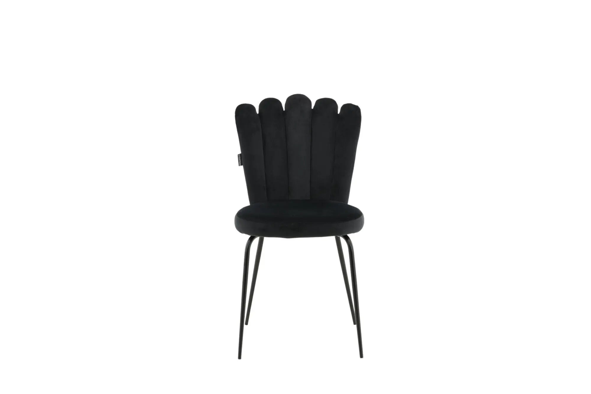 Lot de 2 chaises de salle à manger Limhamn - 54 x 44,5 x 82,5 - Polyester Velvet