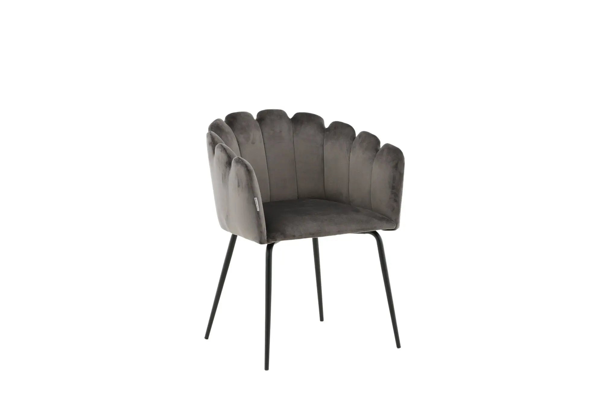 Chaise de salle à manger Limhamn - 54 x 61 x 76,56 - Polyester Velvet