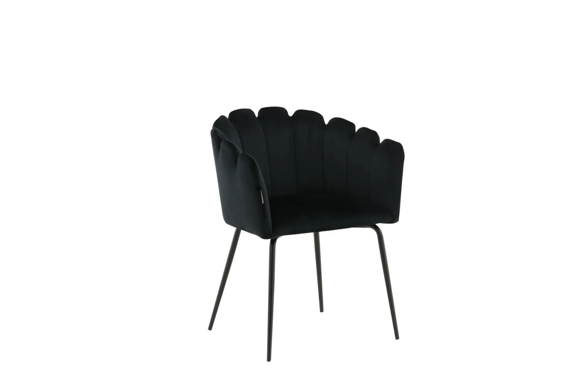 Chaise de salle à manger Limhamn - 54 x 61 x 76,56 - Polyester Velvet
