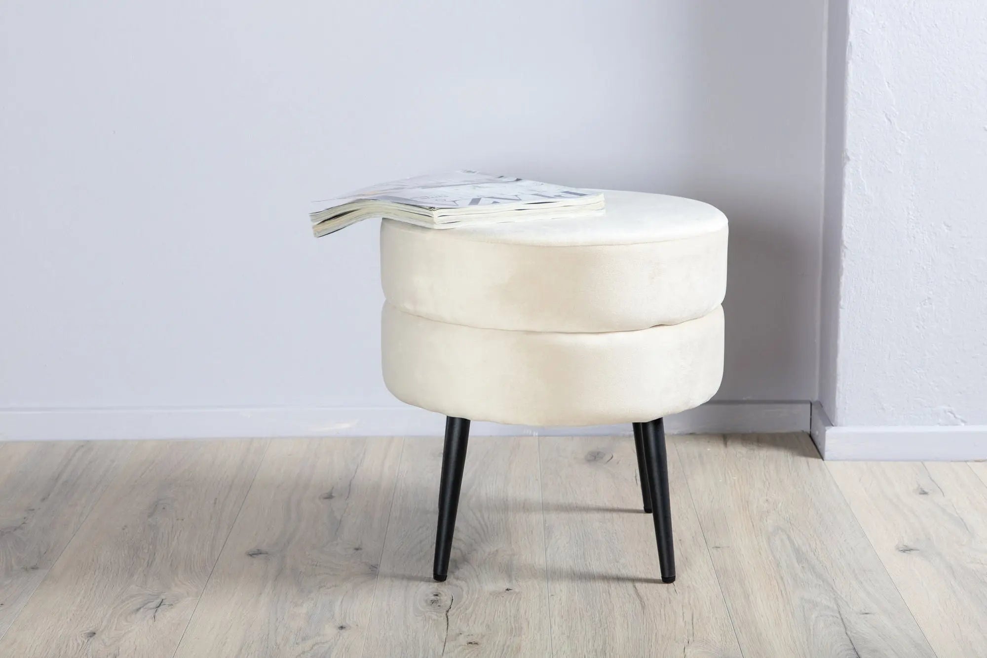 Pouf Pot - ø40 - Polyester Velvet