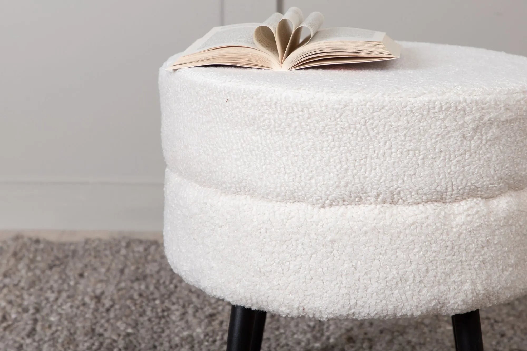 Pouf Pot - ø40 - Nounours en polyester