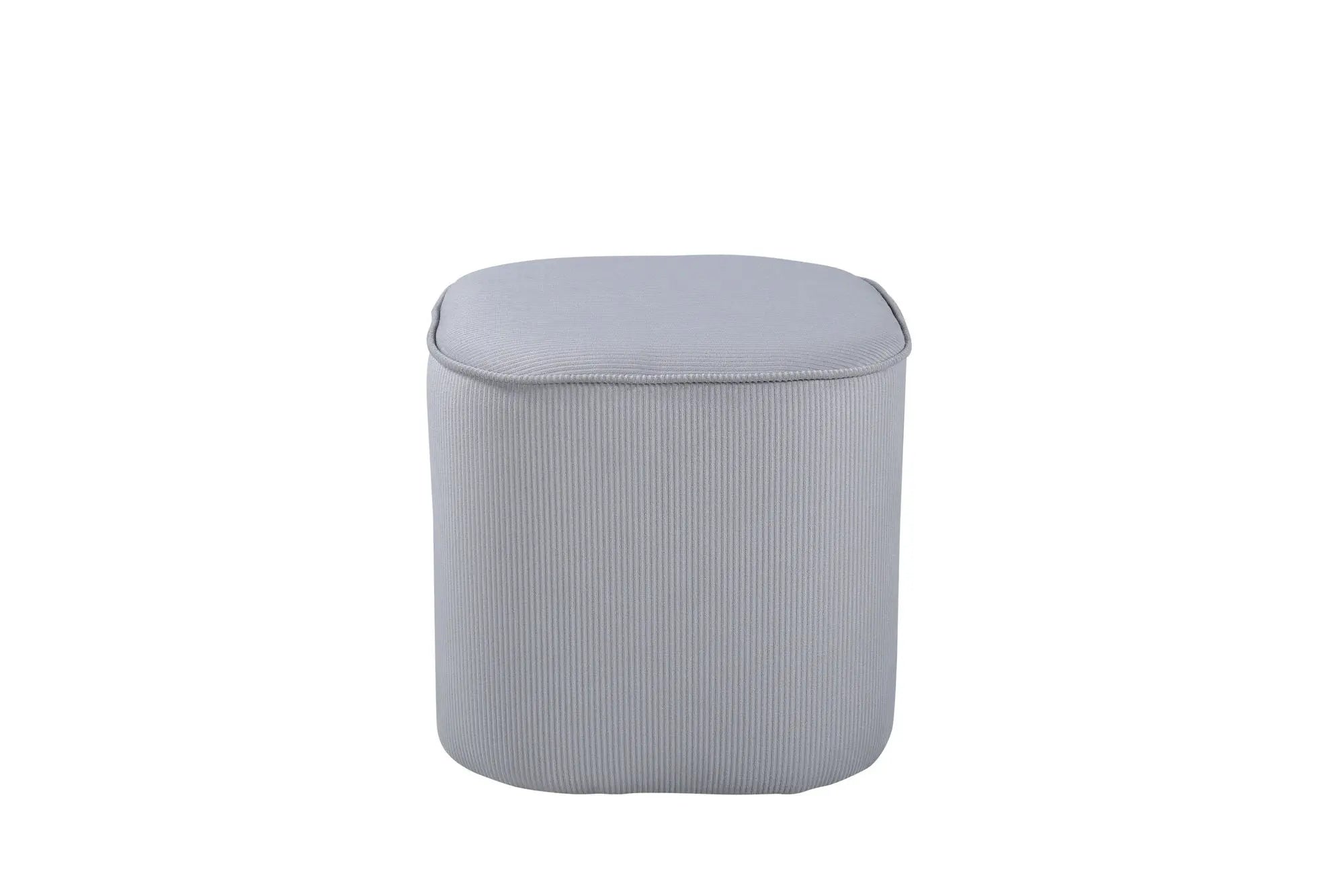Pouf Piff - ø44 - Polyester velours côtelé