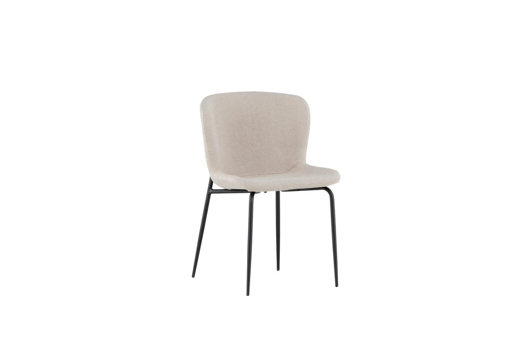 Lot de 2 chaises de salle à manger Modesto - 54 x 48 x 79,5 - Acier