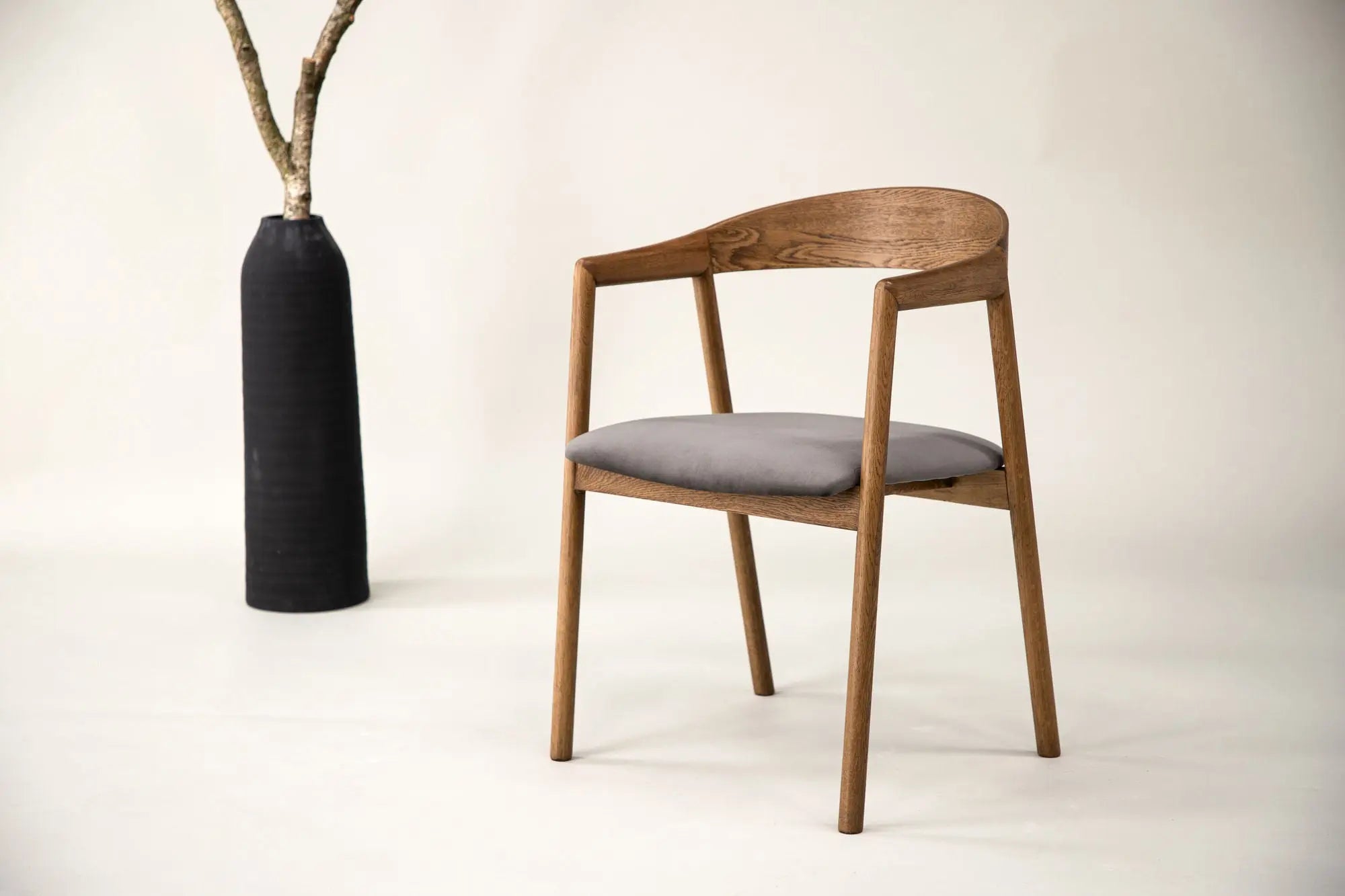 Lot de 2 chaises de salle à manger Långön - 56 x 53 x 76,5 - Chêne