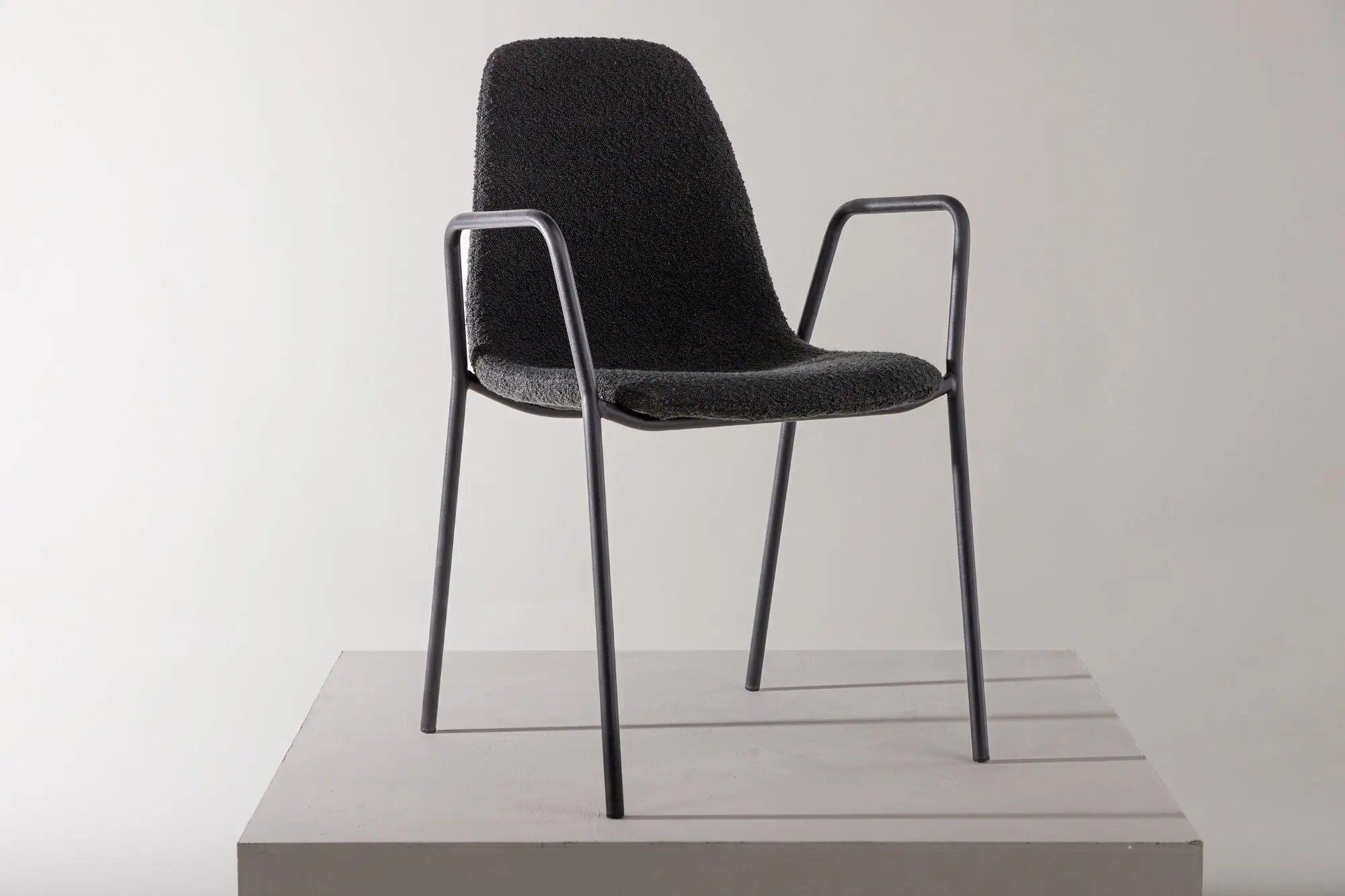 Lot de 2 chaises de salle à manger Klädesholmen - 60 x 56 x 80 - Acier