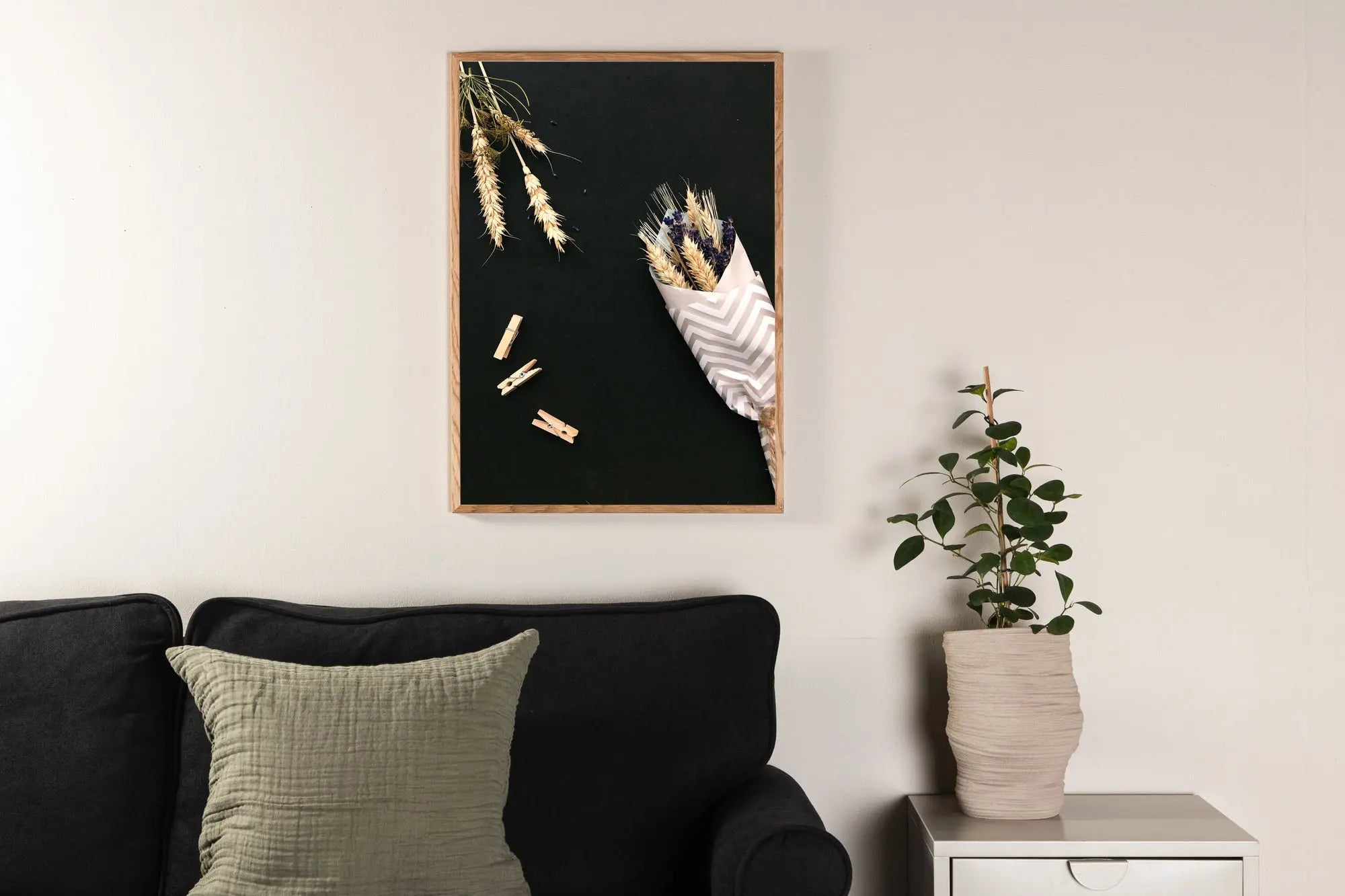 Affiche - Fleurs sur table - 21 x 30 - Papier