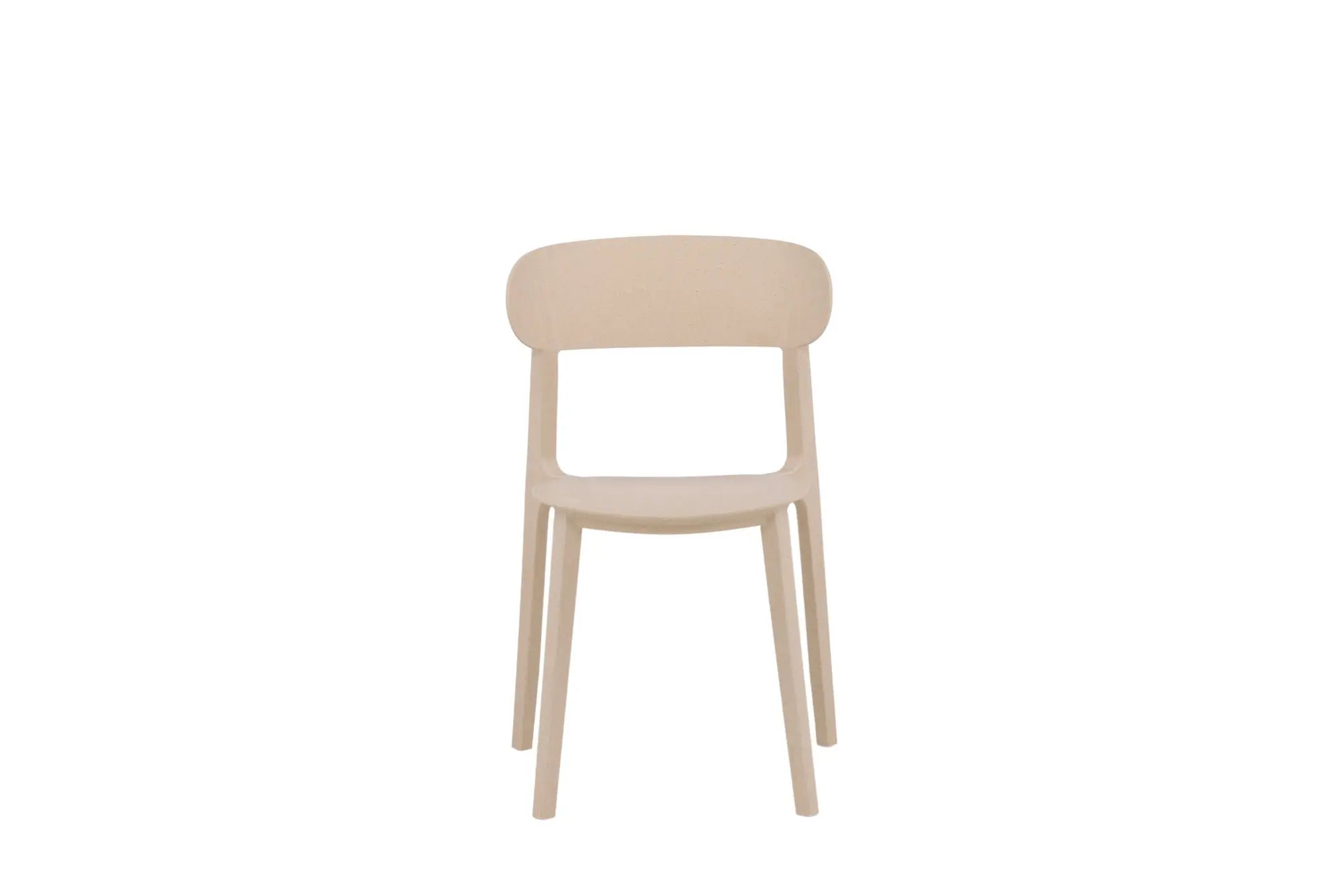 Lot de 2 chaises de salle à manger Åstol - 52 x 50 x 78,5 - Plastique