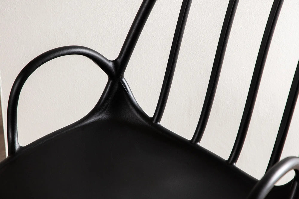 Lot de 2 chaises de salle à manger Dyrön - 59 x 55 x 81 - Plastique