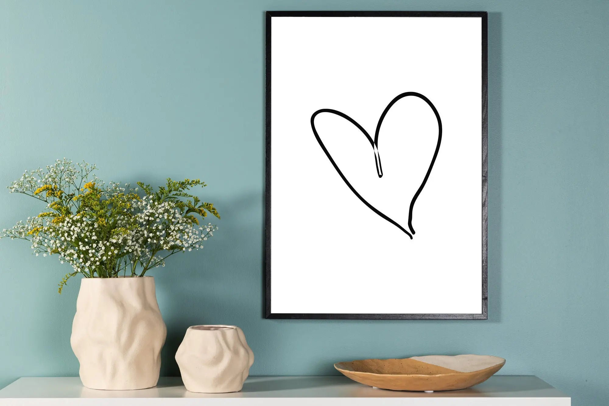 Affiche - Coeur - 21 x 30 - Papier