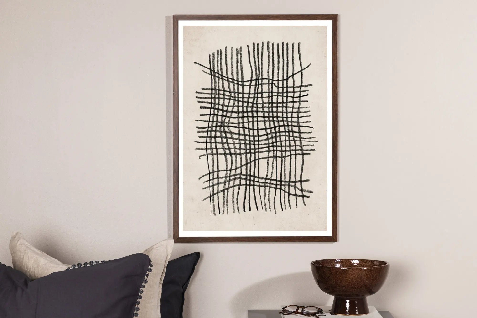 Affiche - Dessin au trait - 21 x 30 - Papier