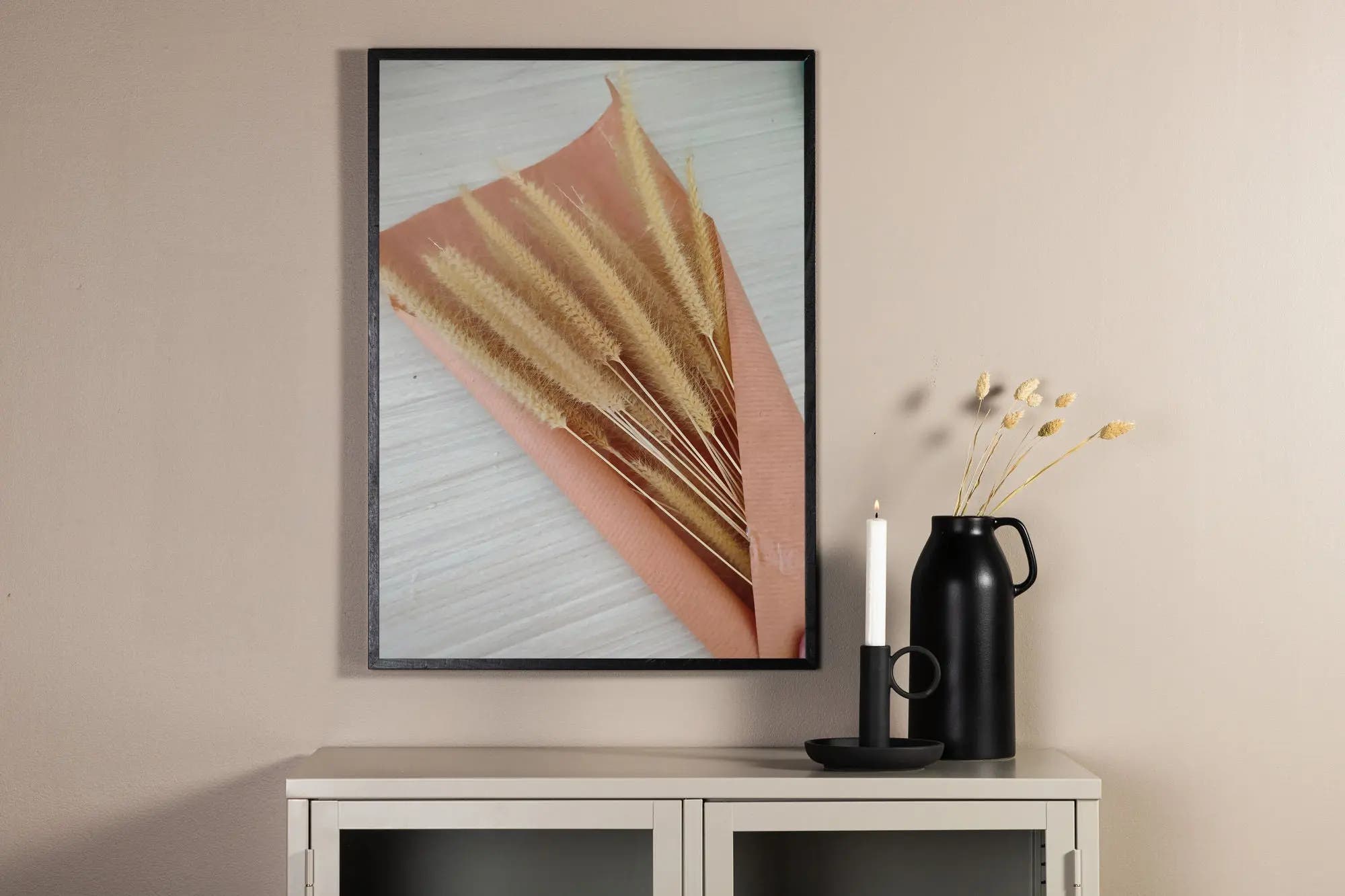 Affiche - Fleurs sèches - 21 x 30 - Papier