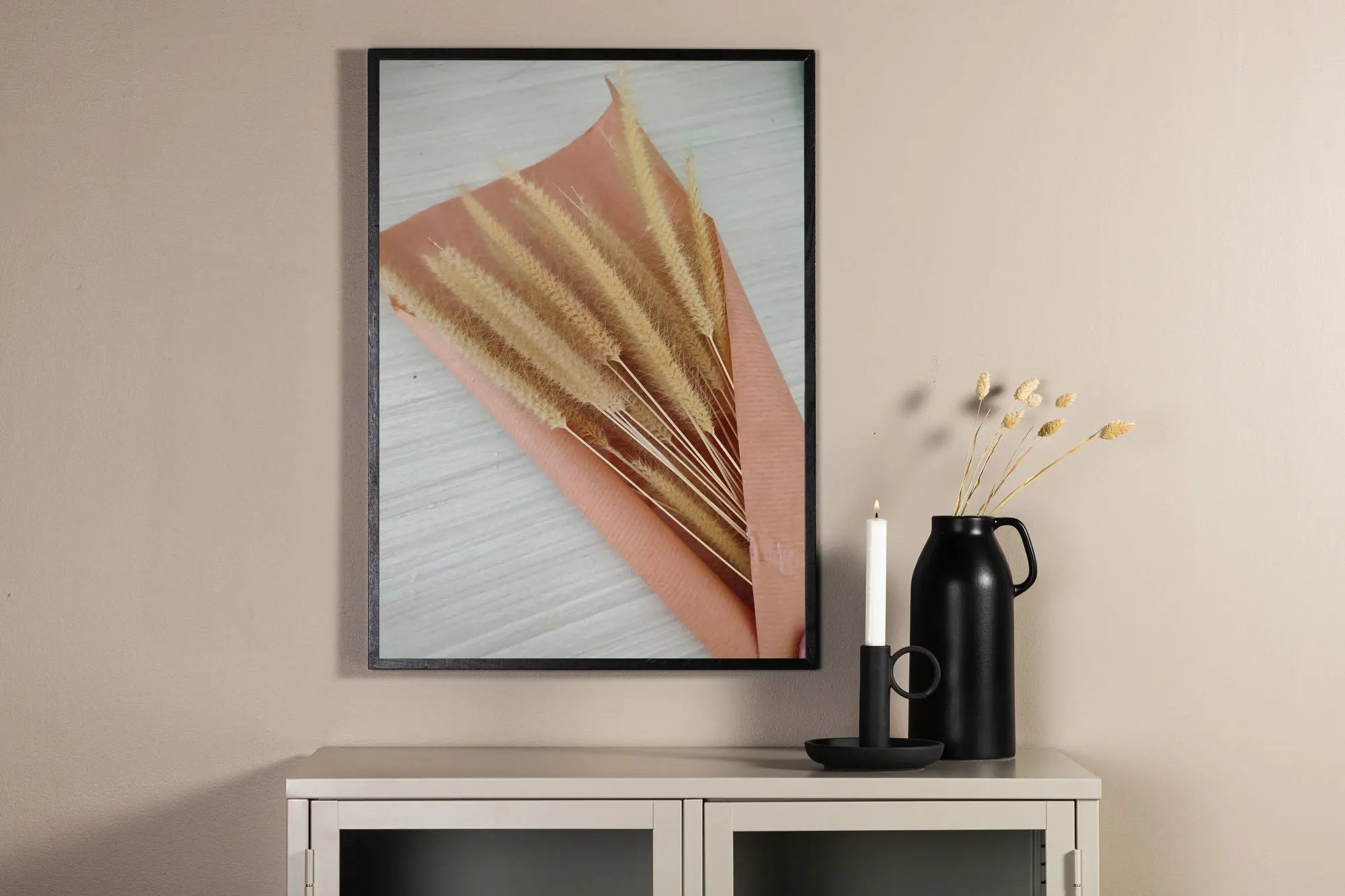 Affiche - Fleurs sèches - 21 x 30 - Papier