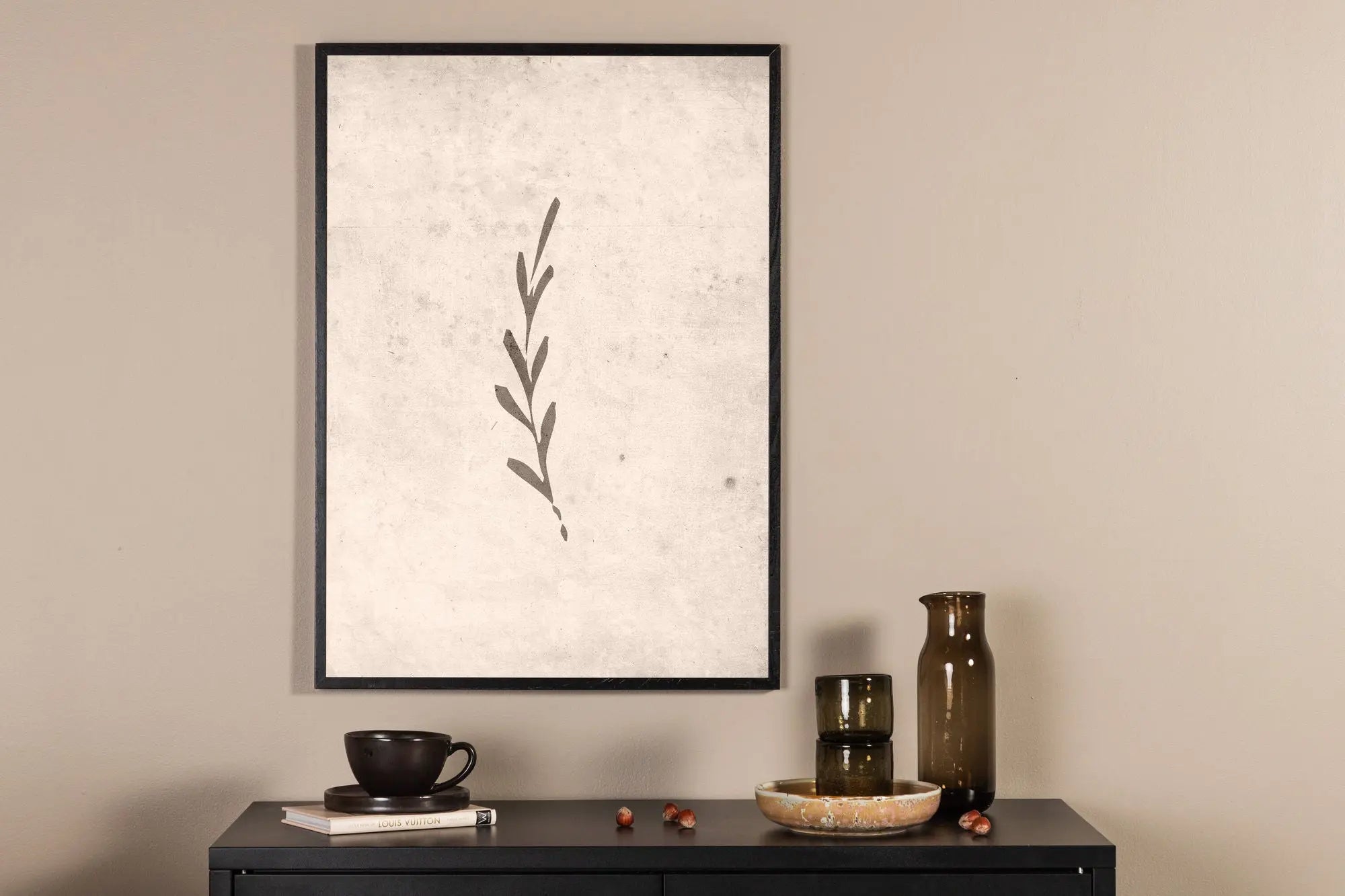 Affiche - Feuille d'automne - 21 x 30 - Papier