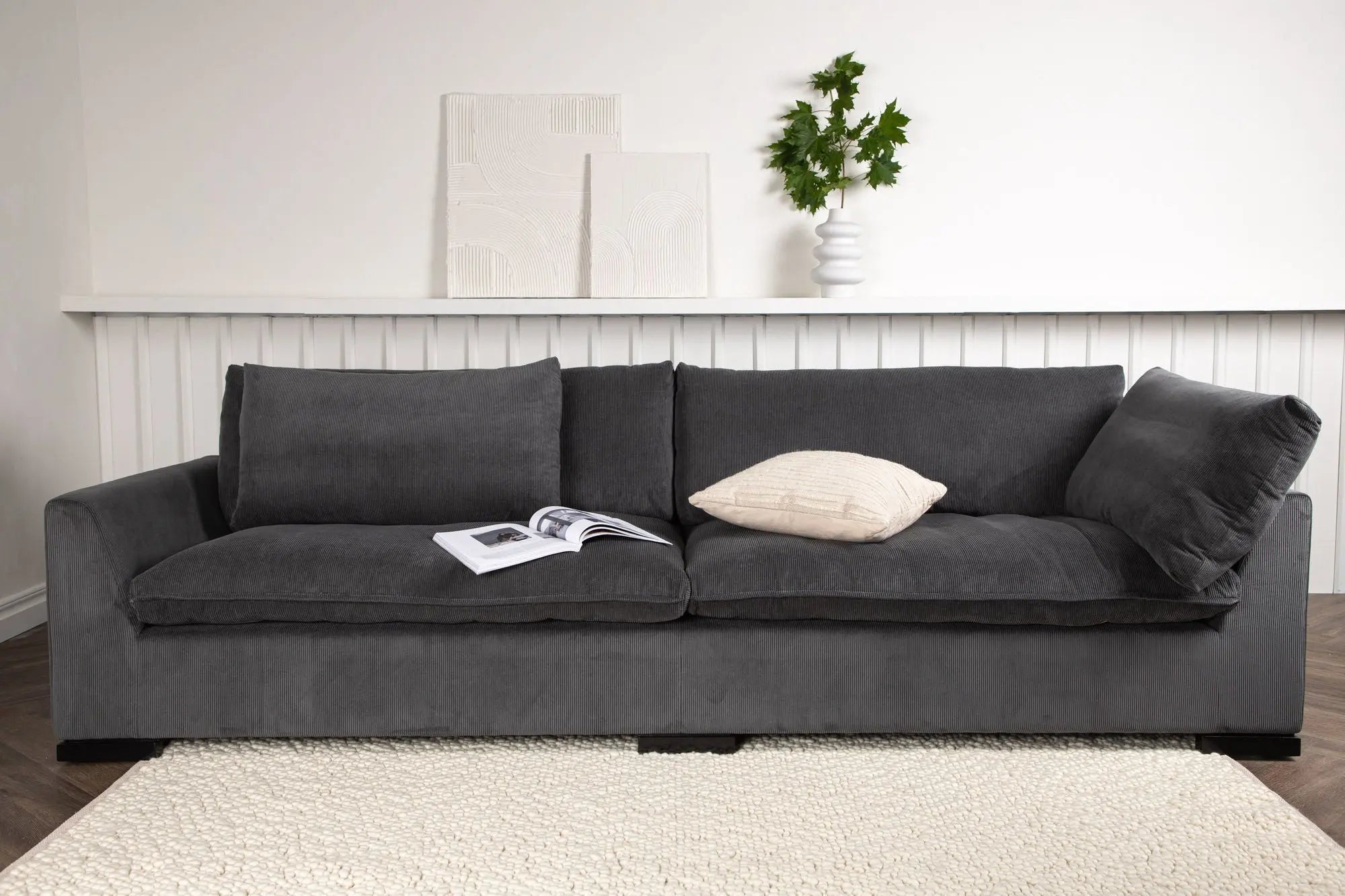 Canapé Durham - 270 x 105 - Polyester