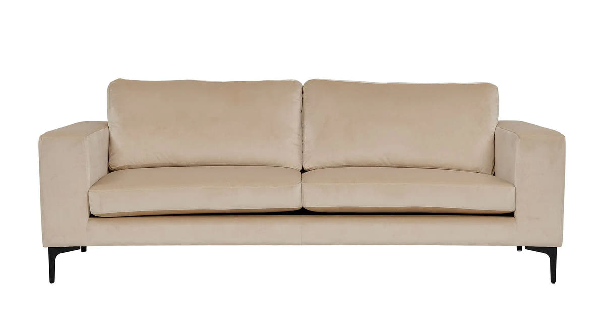 Canapé 3 places Bolero - 215 x 88 - Polyester Velvet