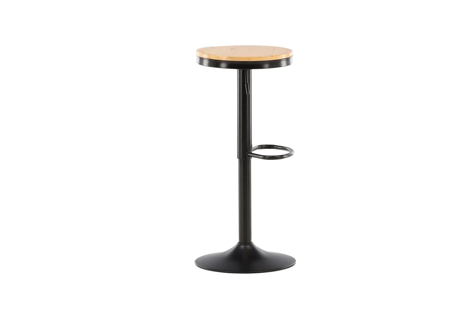 Lot de 2 tabourets de bar Conway - 37 x 80 x 36,5 - Acier