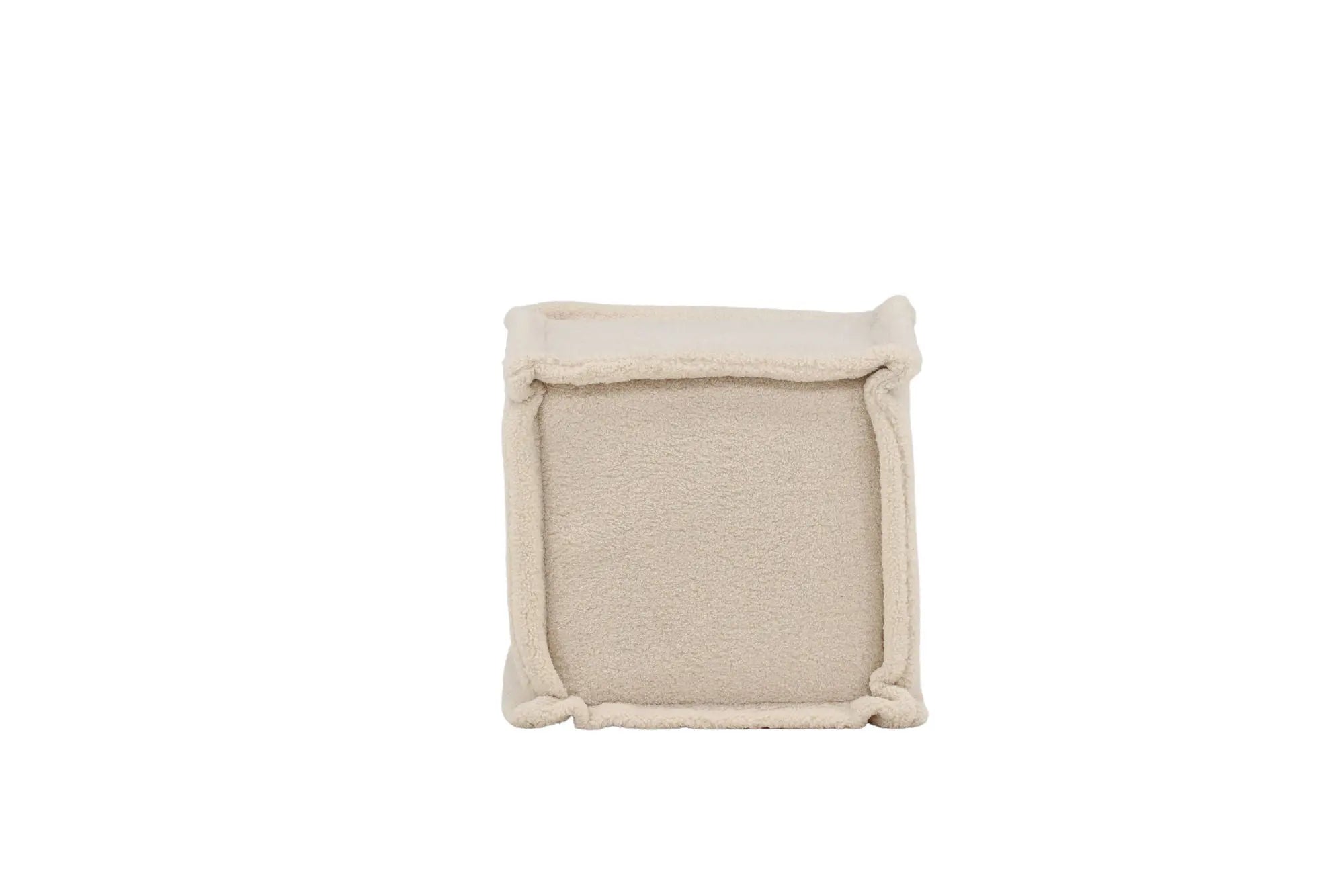 Pouf Castine - 40 x 40 x 38 - Polaire