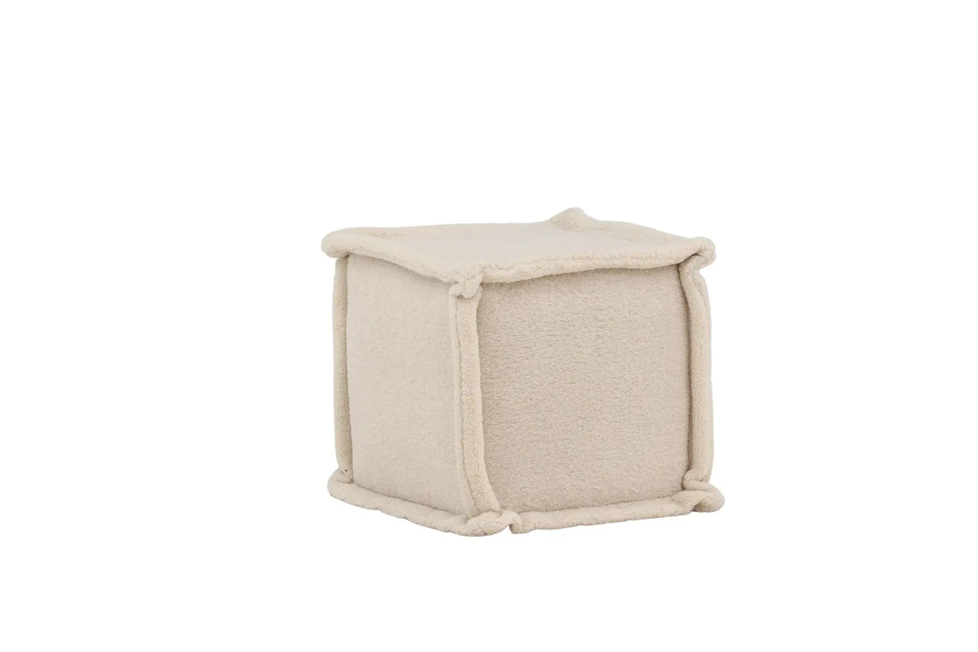 Pouf Castine - 40 x 40 x 38 - Polaire