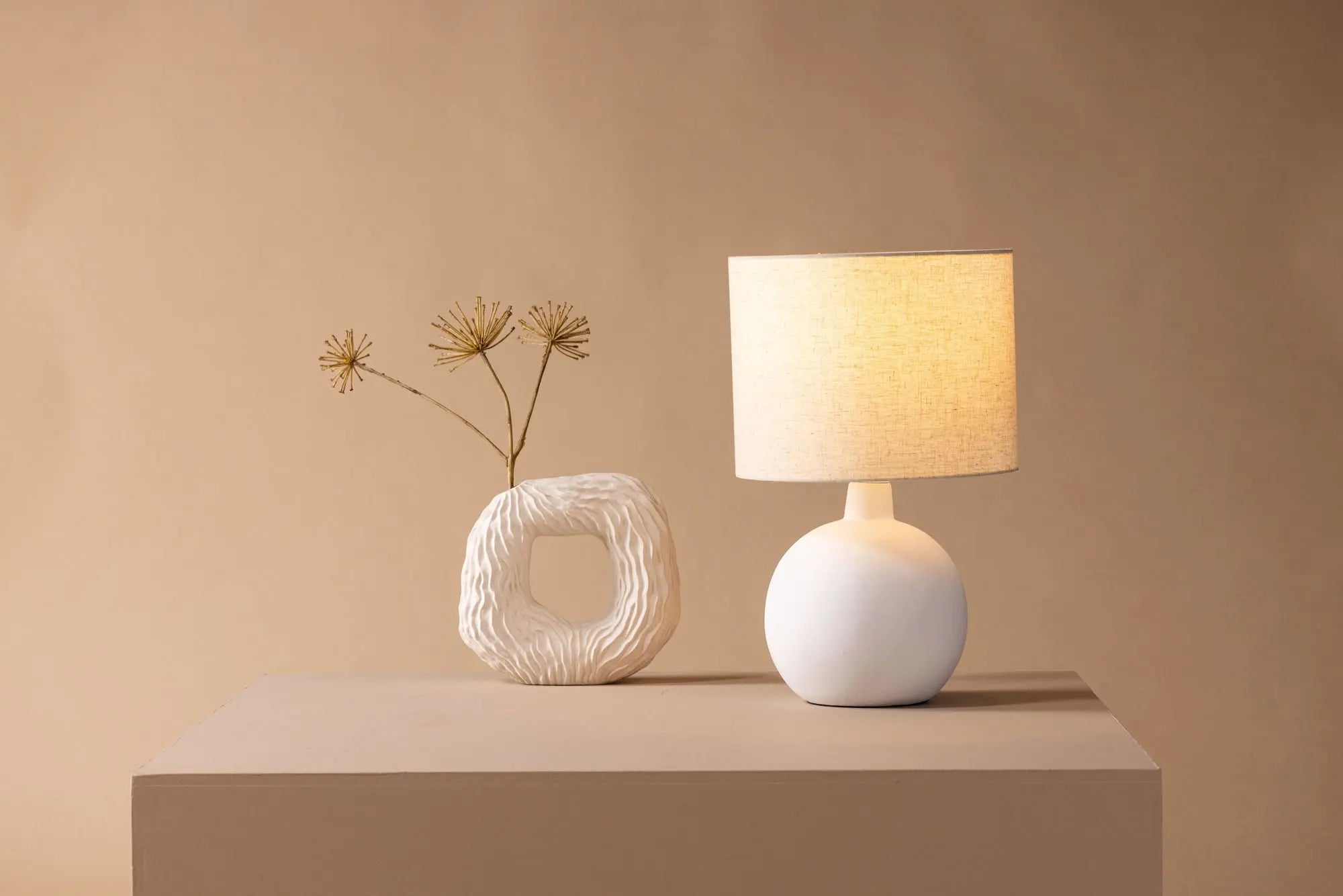 Lampe de table Torcello - 51 x 32 x 32 - Béton