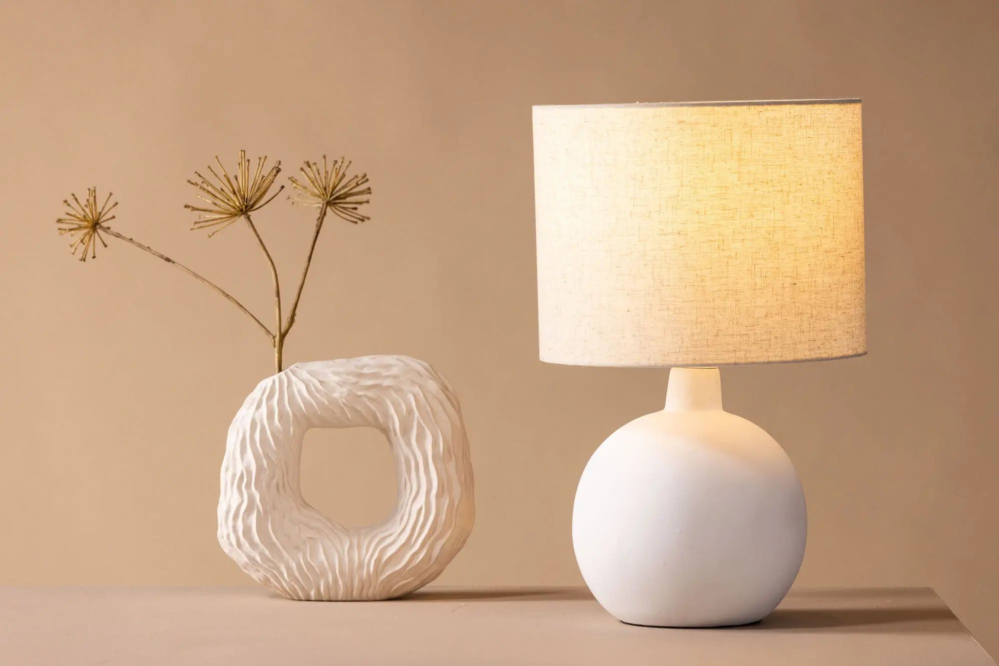 Lampe de table Torcello - 51 x 32 x 32 - Béton