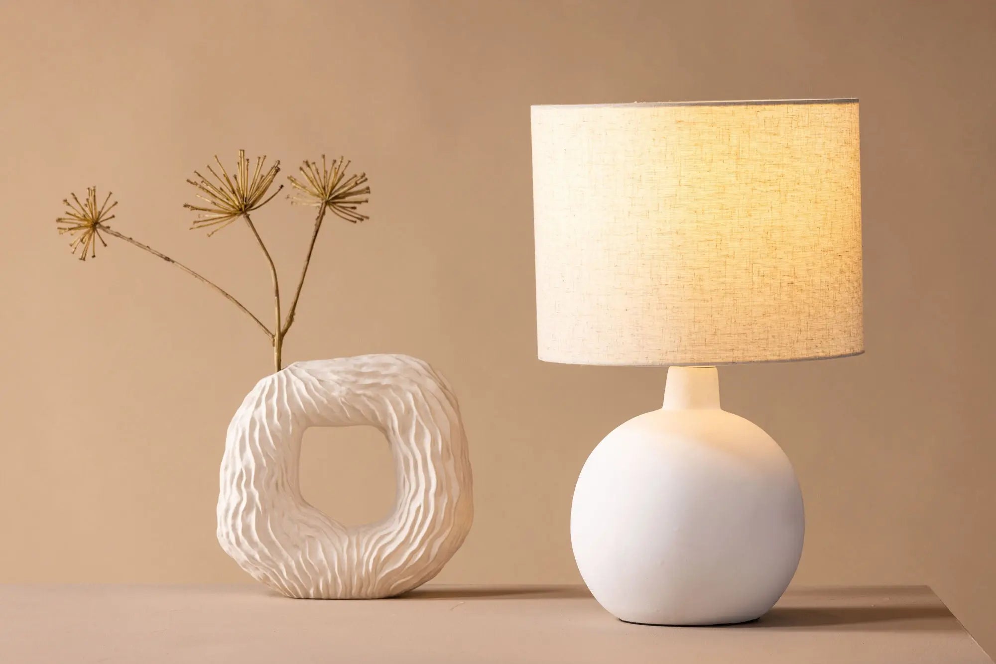 Lampe de table Torcello - 51 x 32 x 32 - Béton
