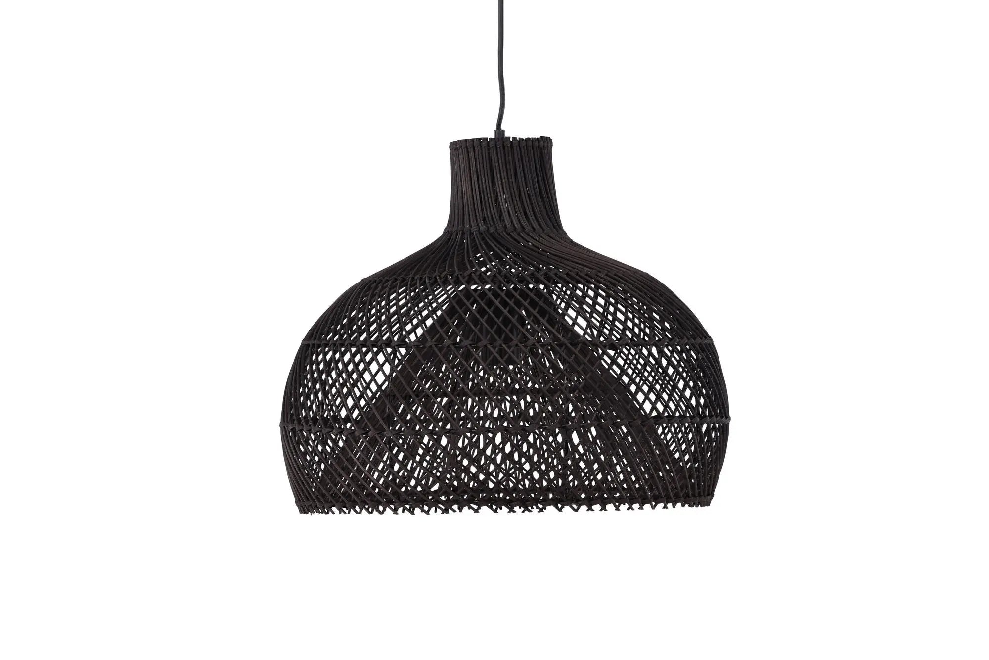 Plafonnier Laroche - 45 x 35 - Rotin