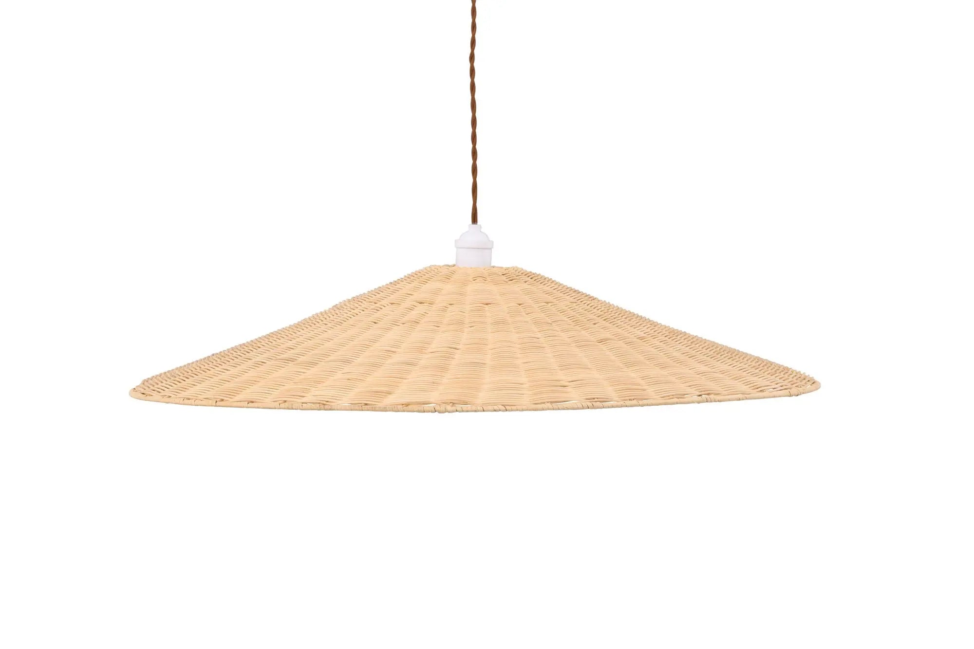 Plafonnier Herrestad - 80 x 16 - Rotin