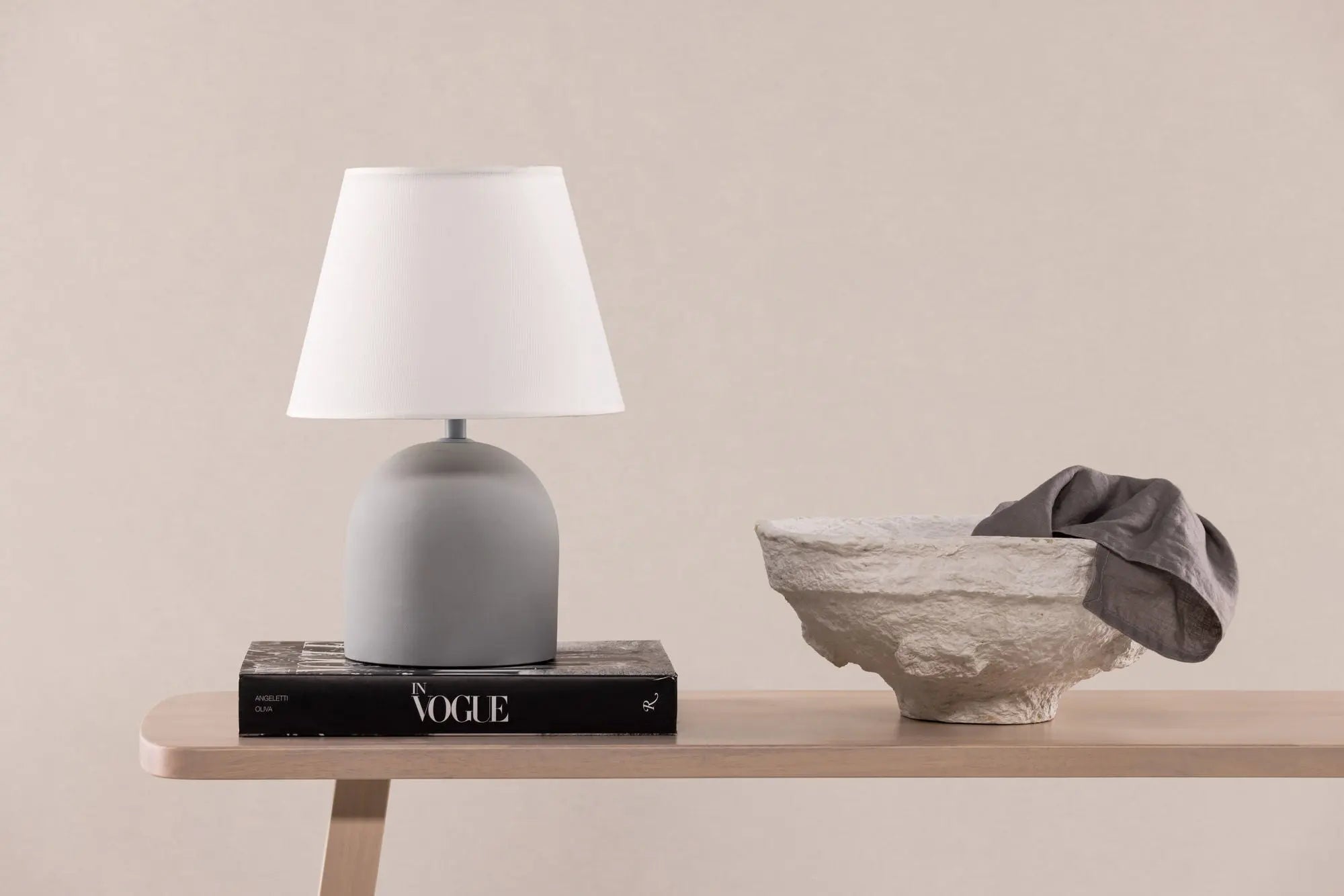 Lampe de table Styrsö - 37 x 25 x 25 - Béton