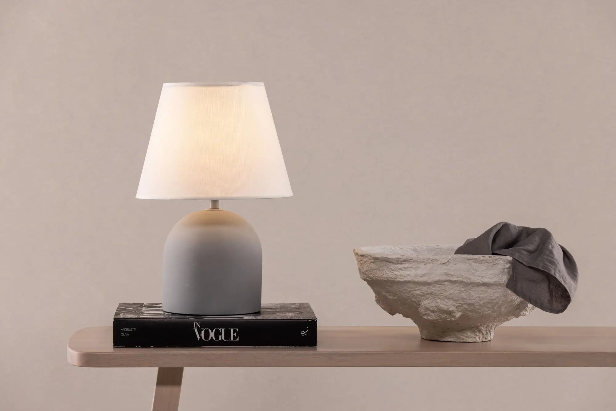 Lampe de table Styrsö - 37 x 25 x 25 - Béton