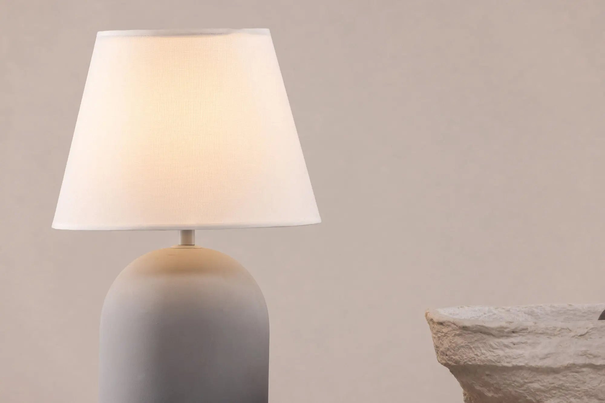 Lampe de table Styrsö - 37 x 25 x 25 - Béton