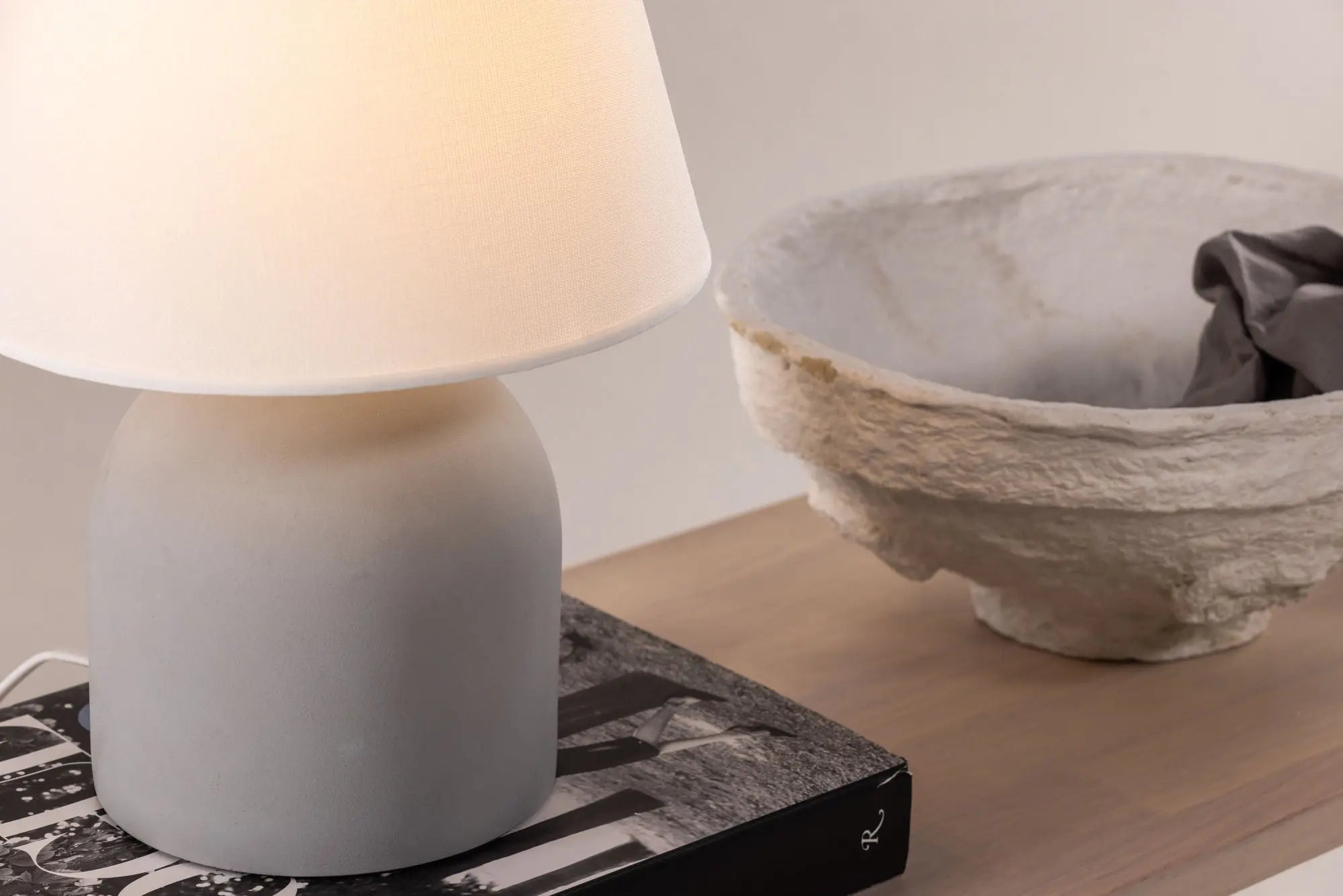 Lampe de table Styrsö - 37 x 25 x 25 - Béton
