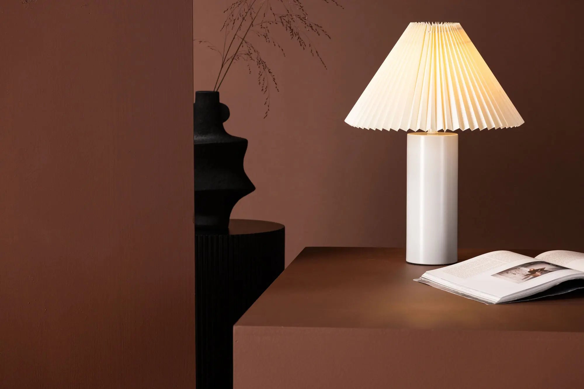 Lampe de table Largin - 45 x 35 x 35 - Fer
