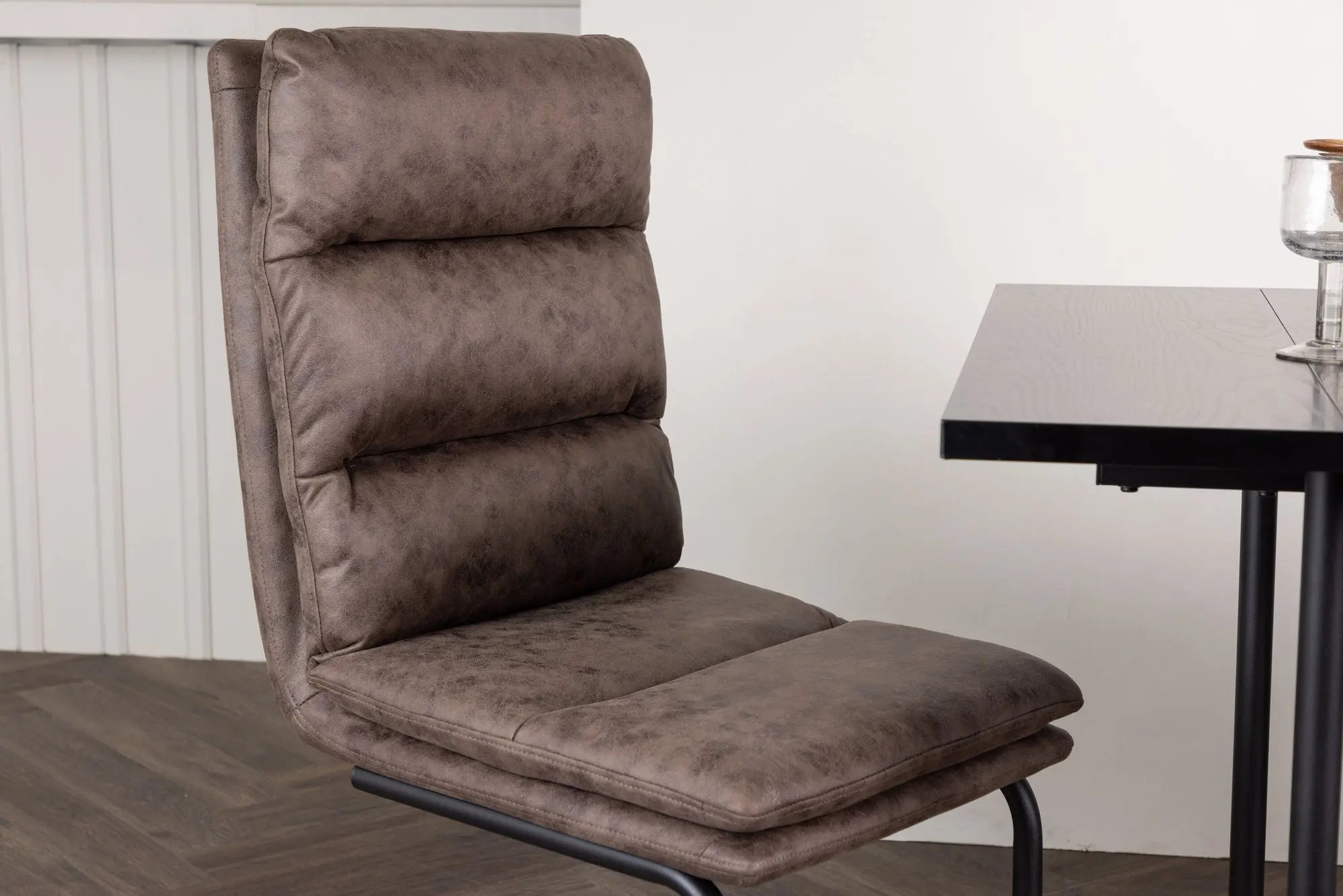 Lot de 2 chaises de salle à manger Zizo - 60 x 45 x 100 - Acier