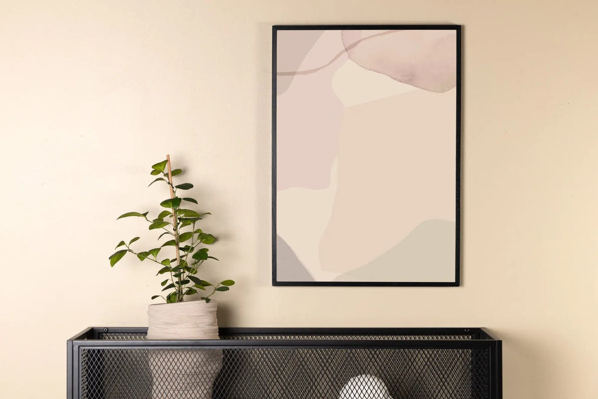 Affiche - Crème - 21 x 30 - Papier