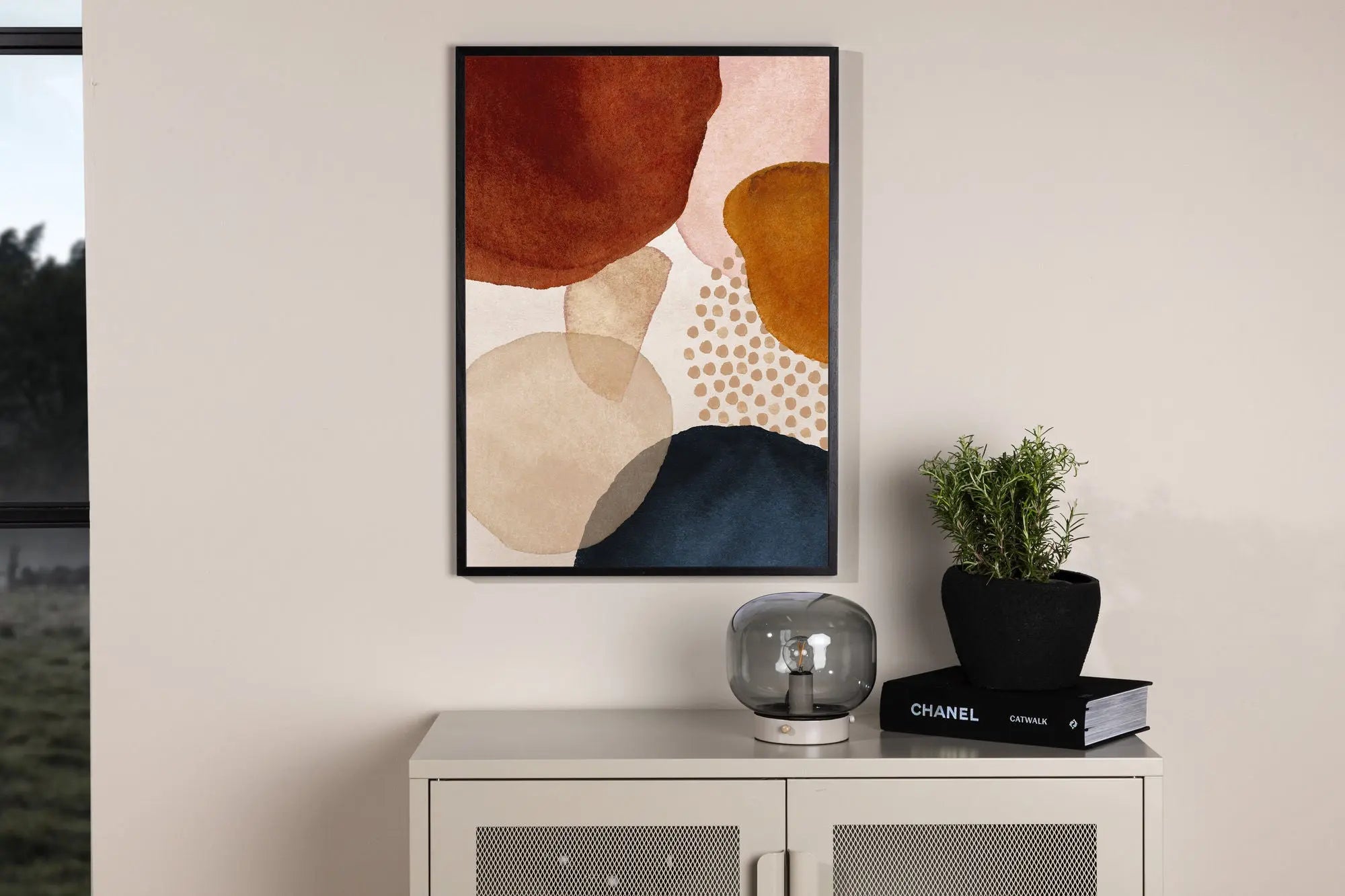 Affiche - Cercles - 21 x 30 - Papier
