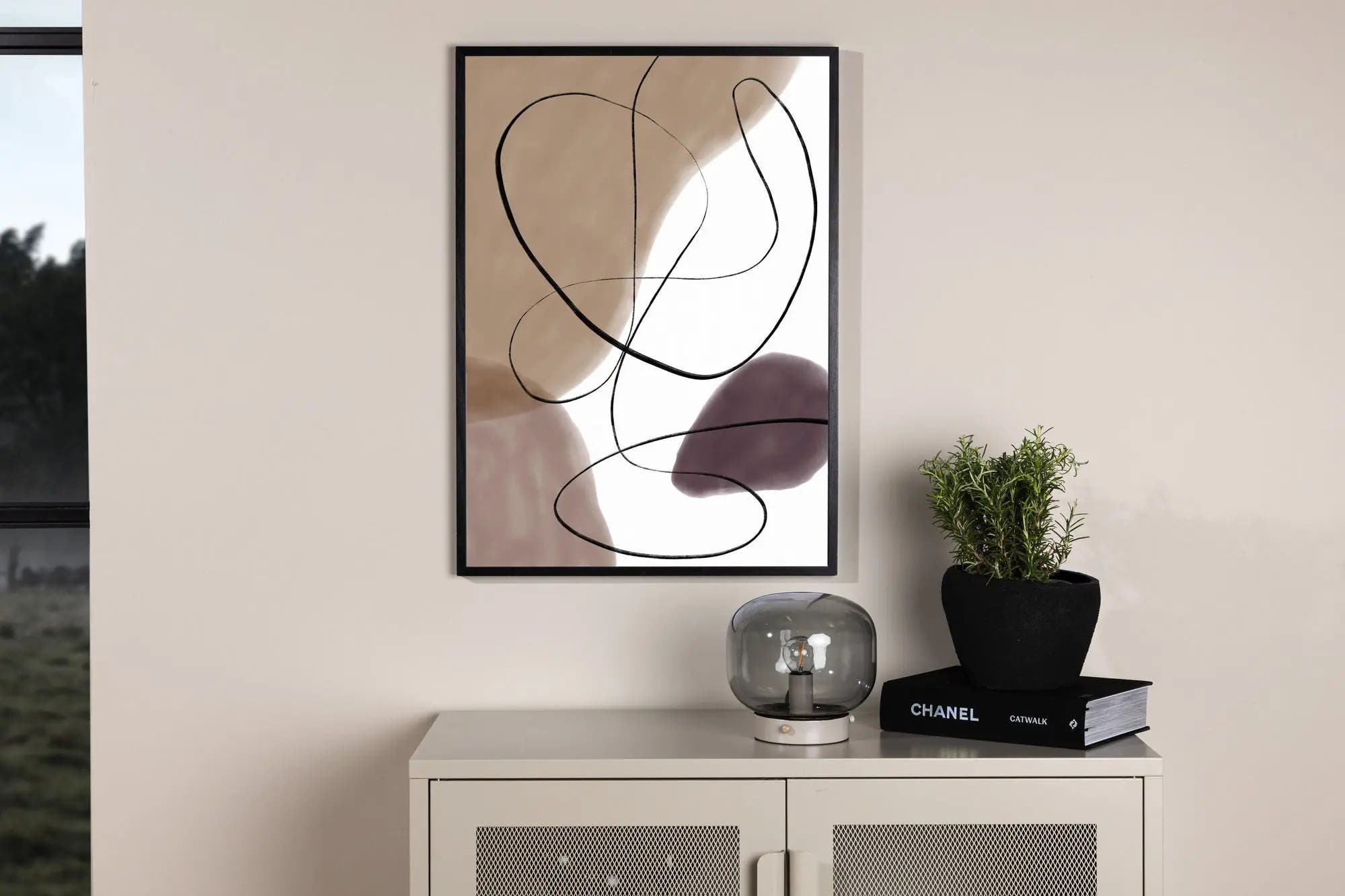 Affiche - Lignes - 21 x 30 - Papier
