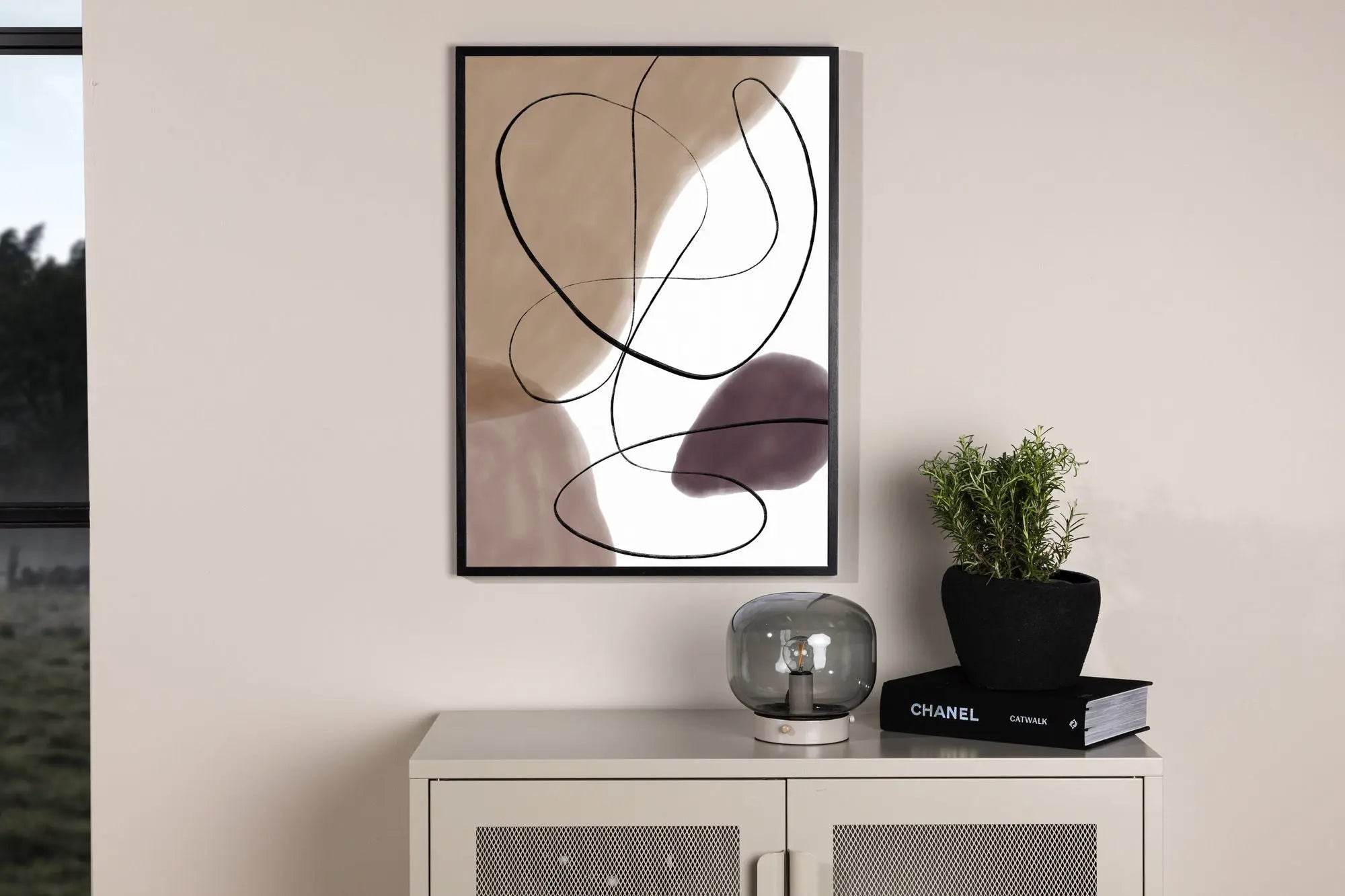 Affiche - Lignes - 21 x 30 - Papier