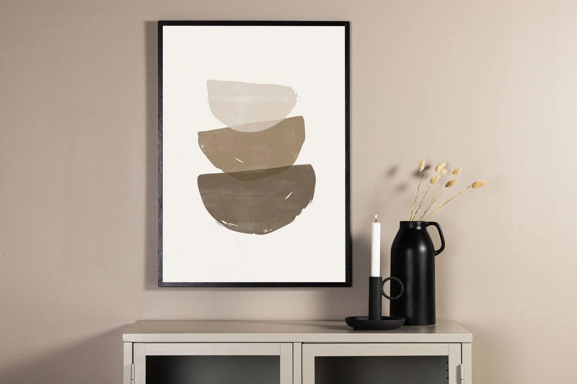 Affiche - Coups de pinceau - 21 x 30 - Papier