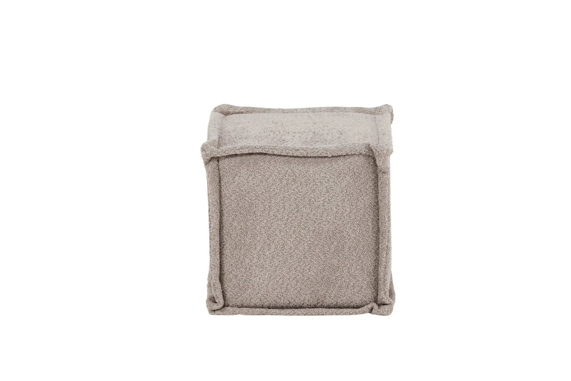 Pouf Castine - 40 x 40 x 38 - Polaire