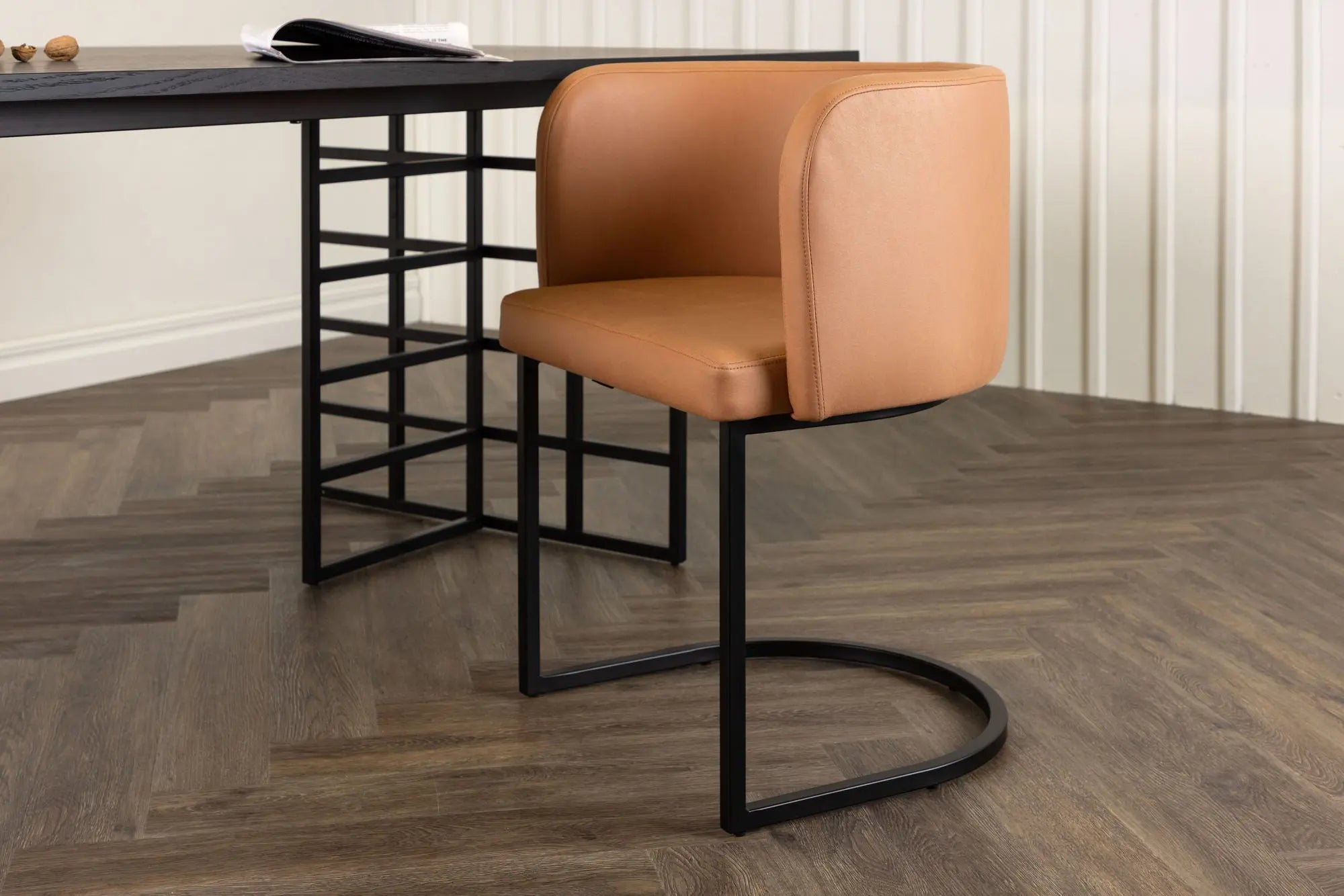 Chaise de salle à manger Simrishamn - 60 x 58 x 75 - Polyester